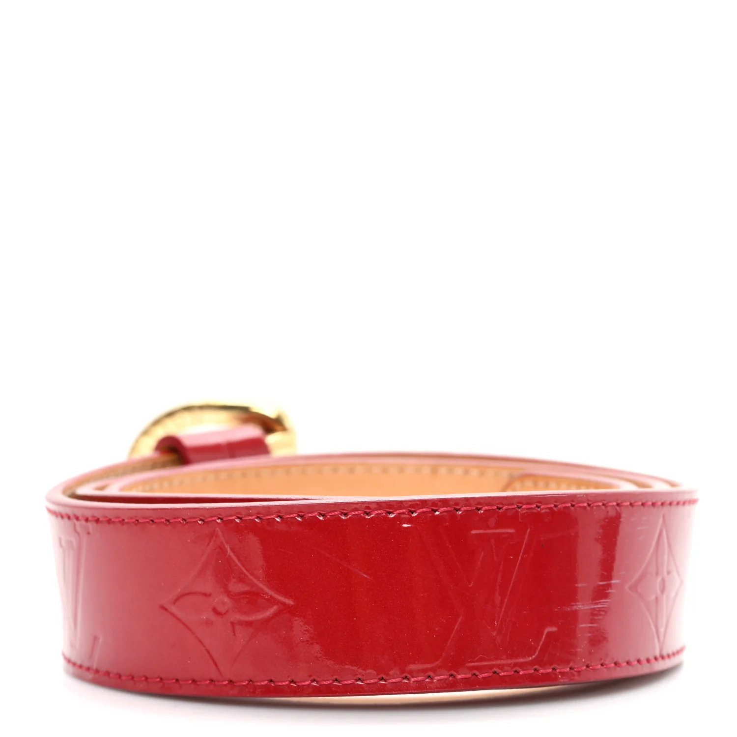 Vernis Ceinture 30mm Belt 80 32 Rouge - Image 2