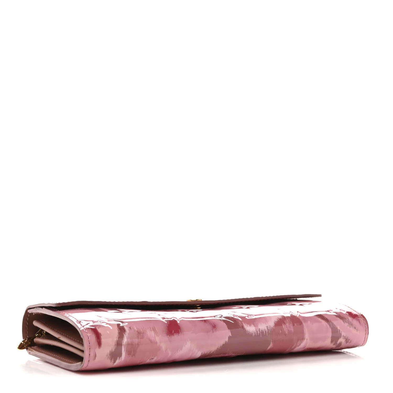 Vernis Ikat Sarah Wallet Rose Velours - Image 4