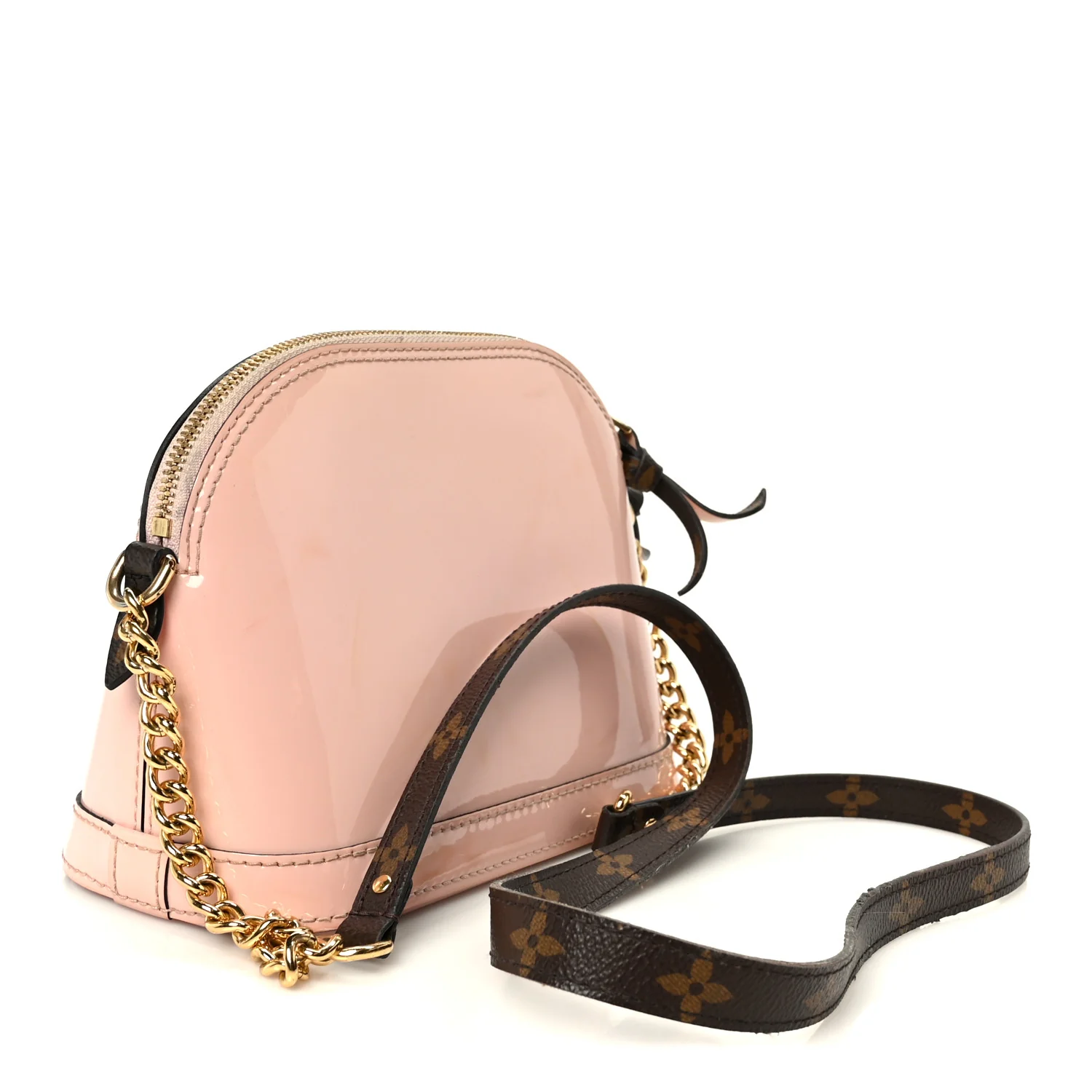 Vernis Monogram Alma Mini Rose Ballerine - Image 3