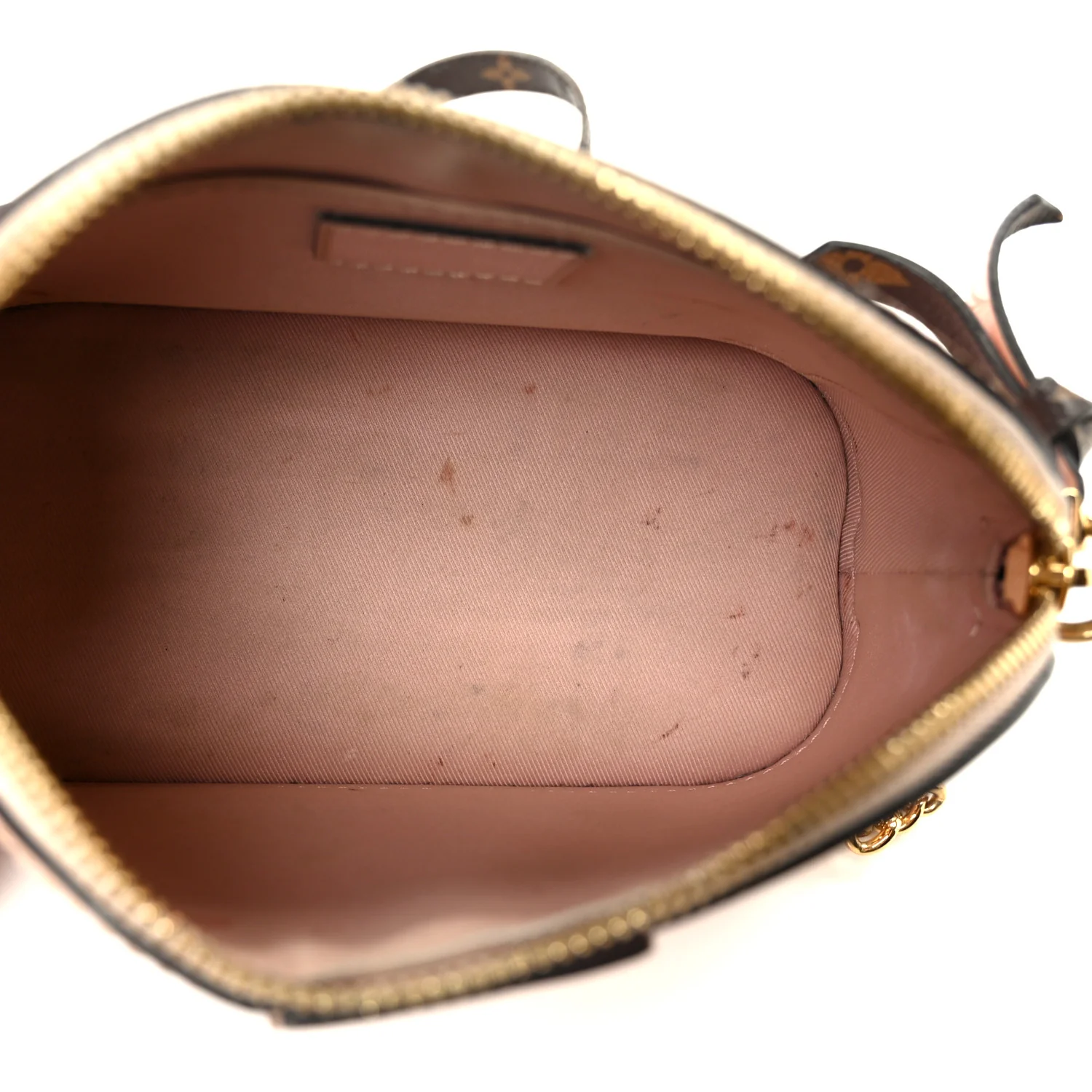 Vernis Monogram Alma Mini Rose Ballerine - Image 7