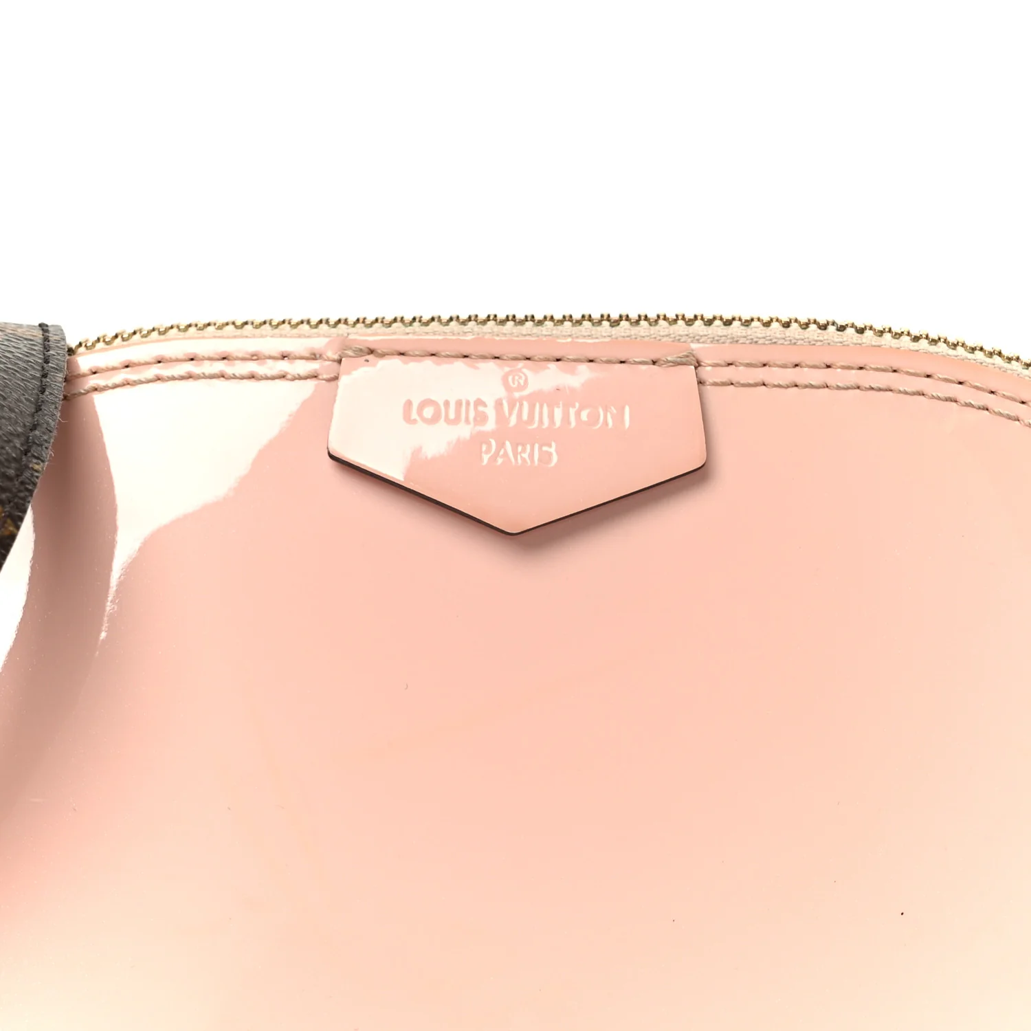 Vernis Monogram Alma Mini Rose Ballerine - Image 8