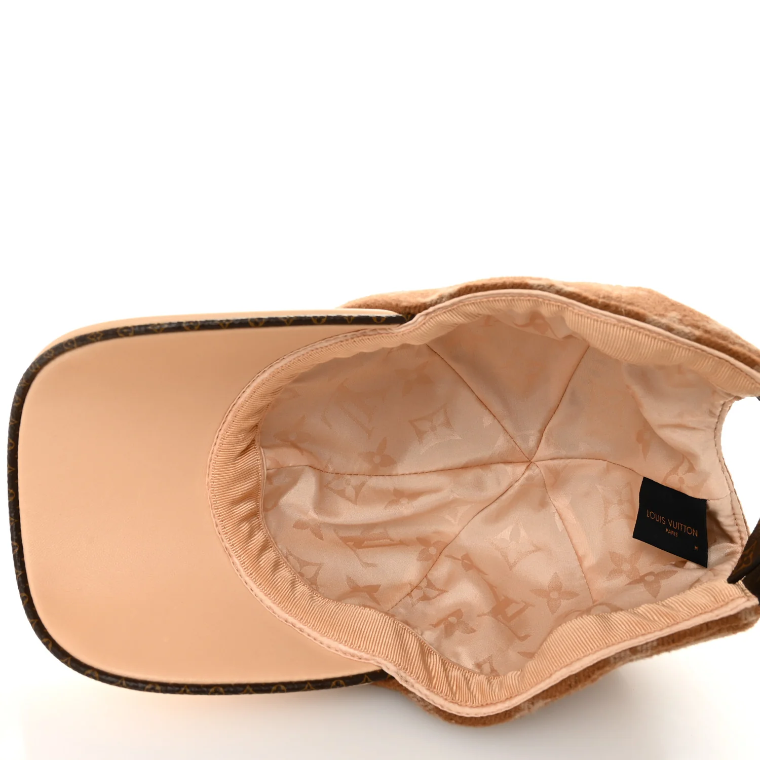 Wool Monogram Carry On Cap M Beige - Image 8