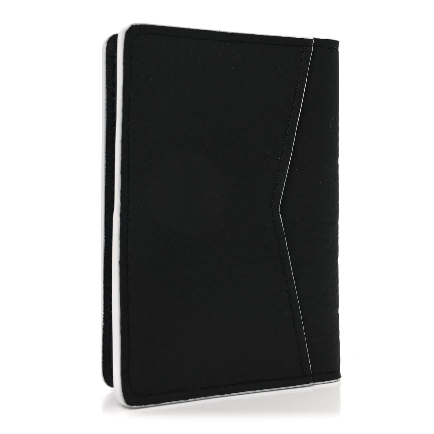 X FIFA Grained Calfskin Pocket Organizer Black - Image 2