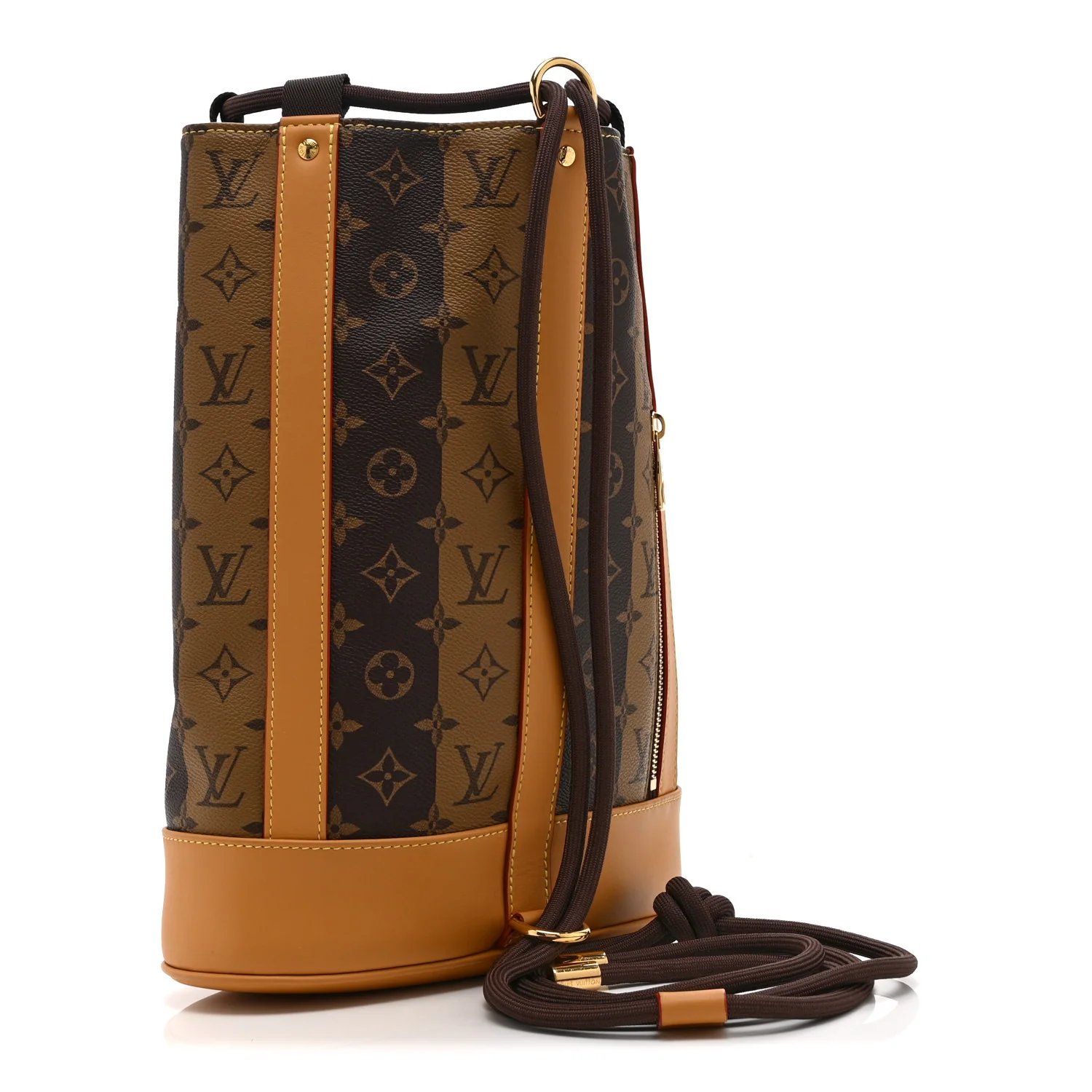 X NIGO Reverse Monogram Stripes Randonee Messenger - Image 3