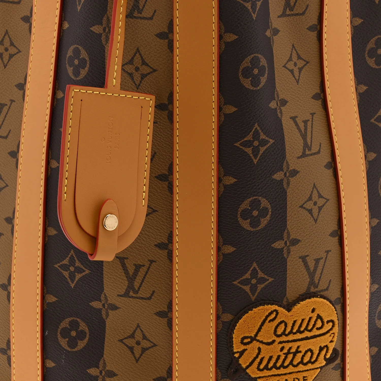 X NIGO Reverse Monogram Stripes Randonee Messenger - Image 7