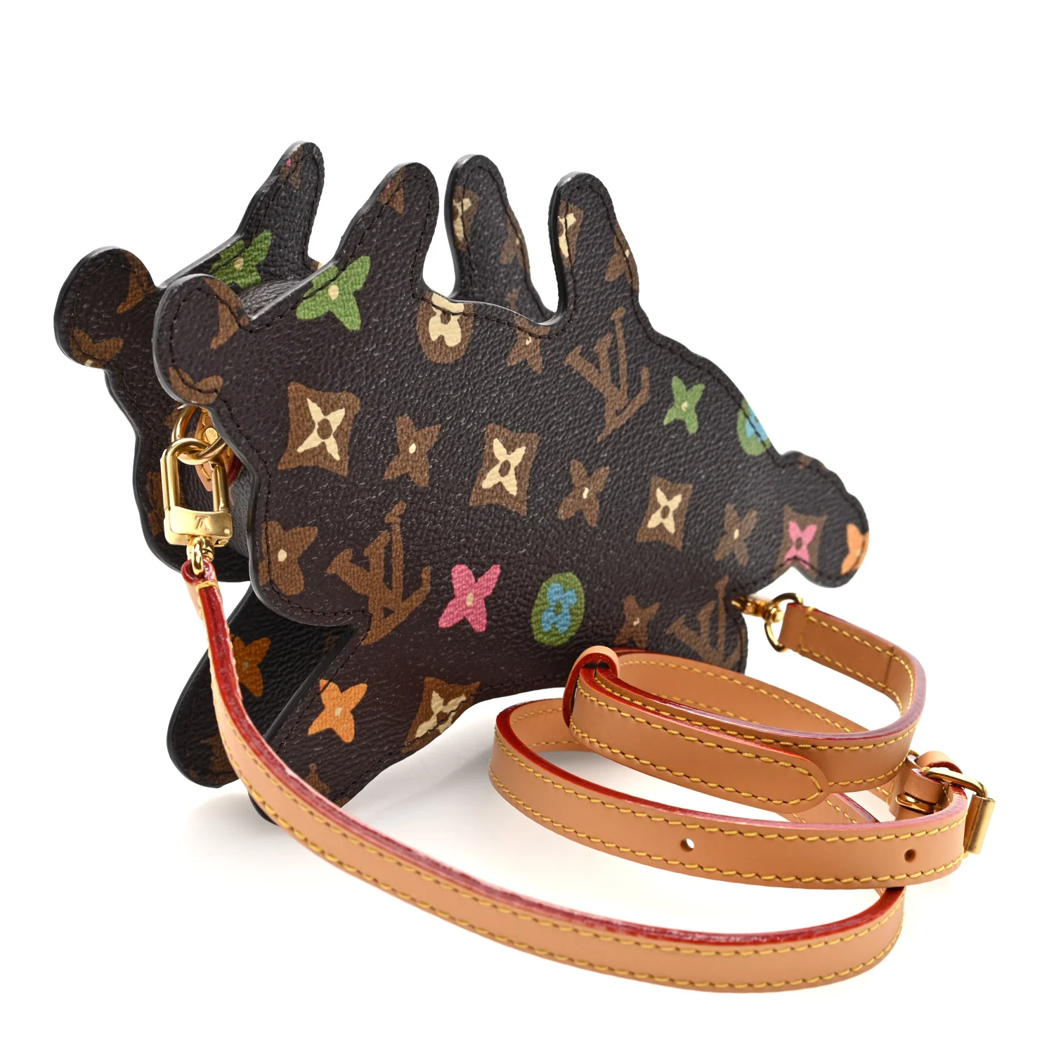 X TYLER THE CREATOR Monogram Craggy Dog On Strap Chocolate - Image 3