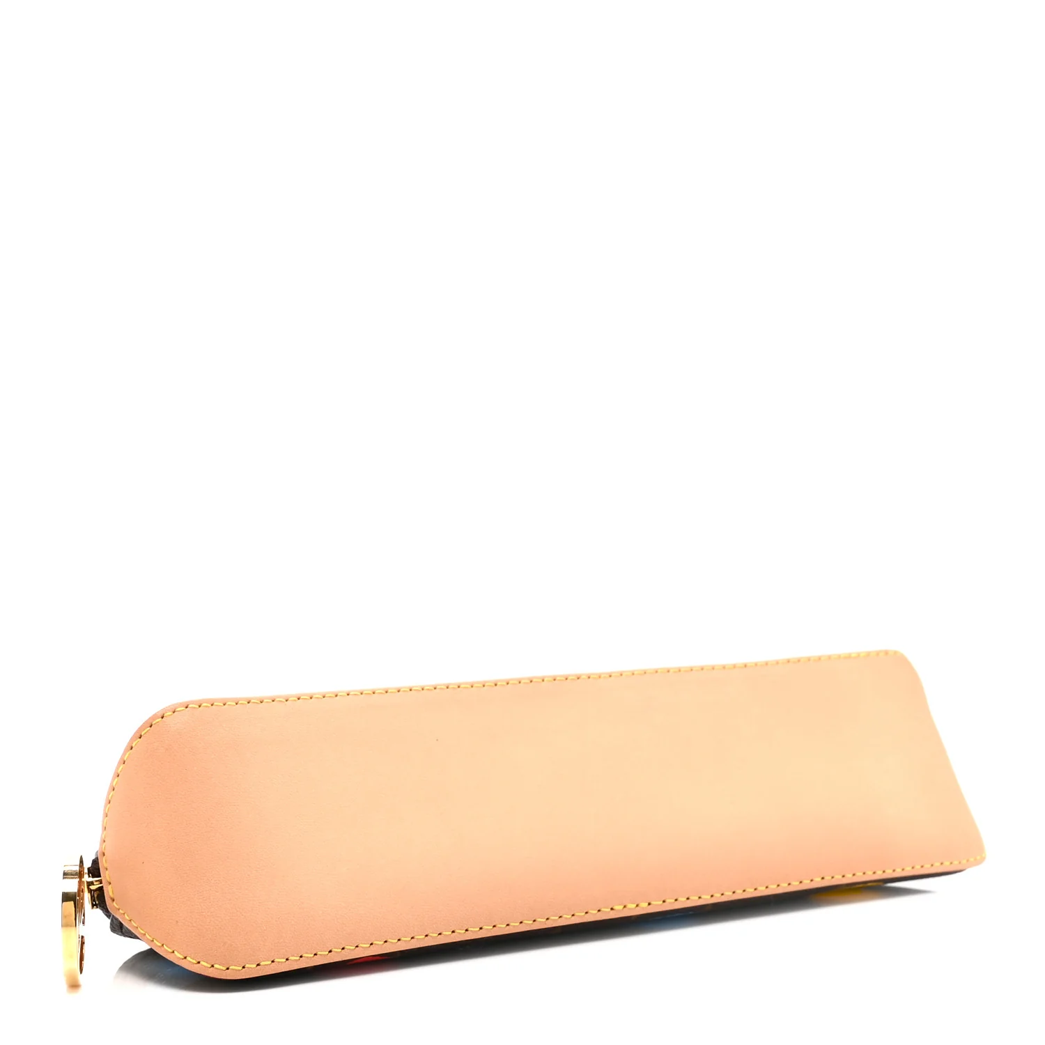 X YK Monogram Dots Elizabeth Pencil Pouch Multicolor - Image 4