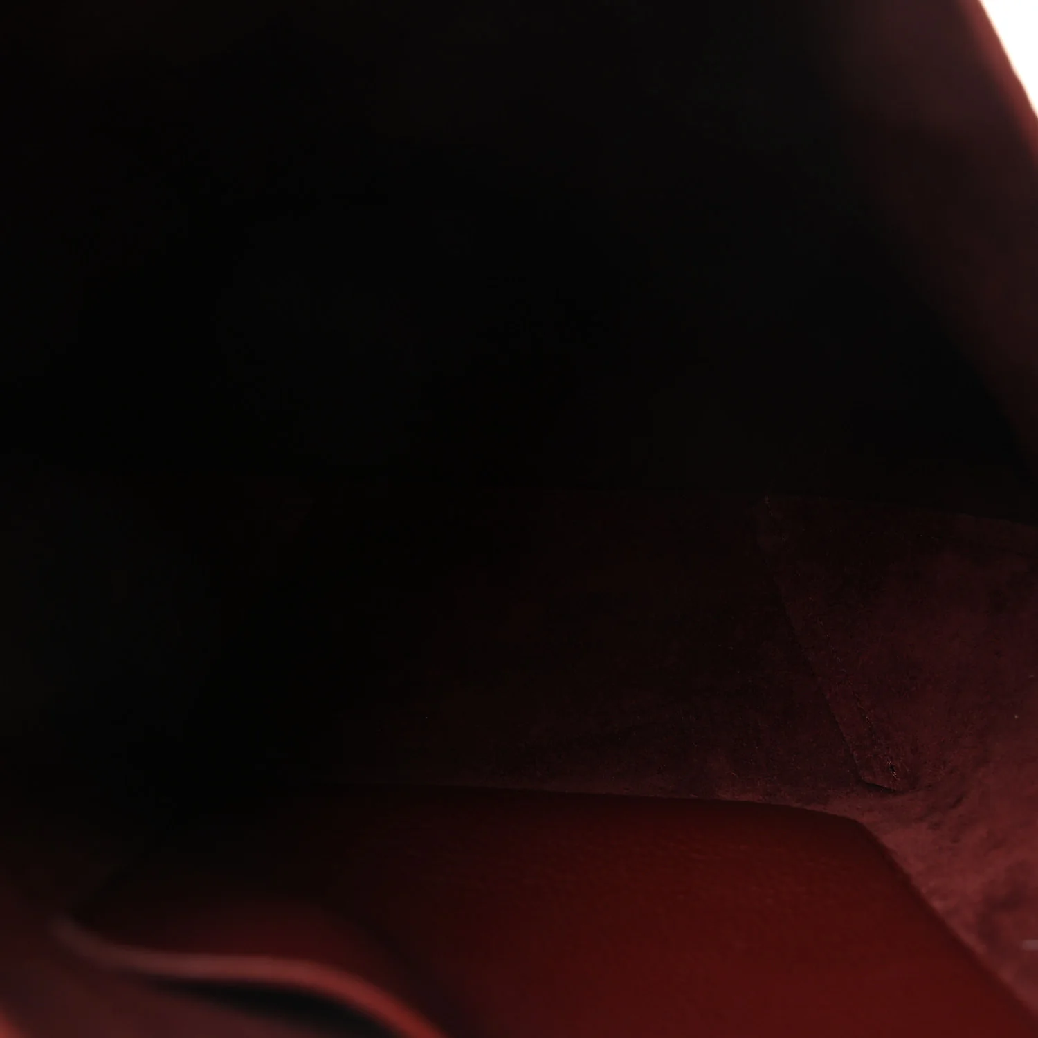 Pebbled Calfskin Small Everyday Cabas Oxblood - Image 5