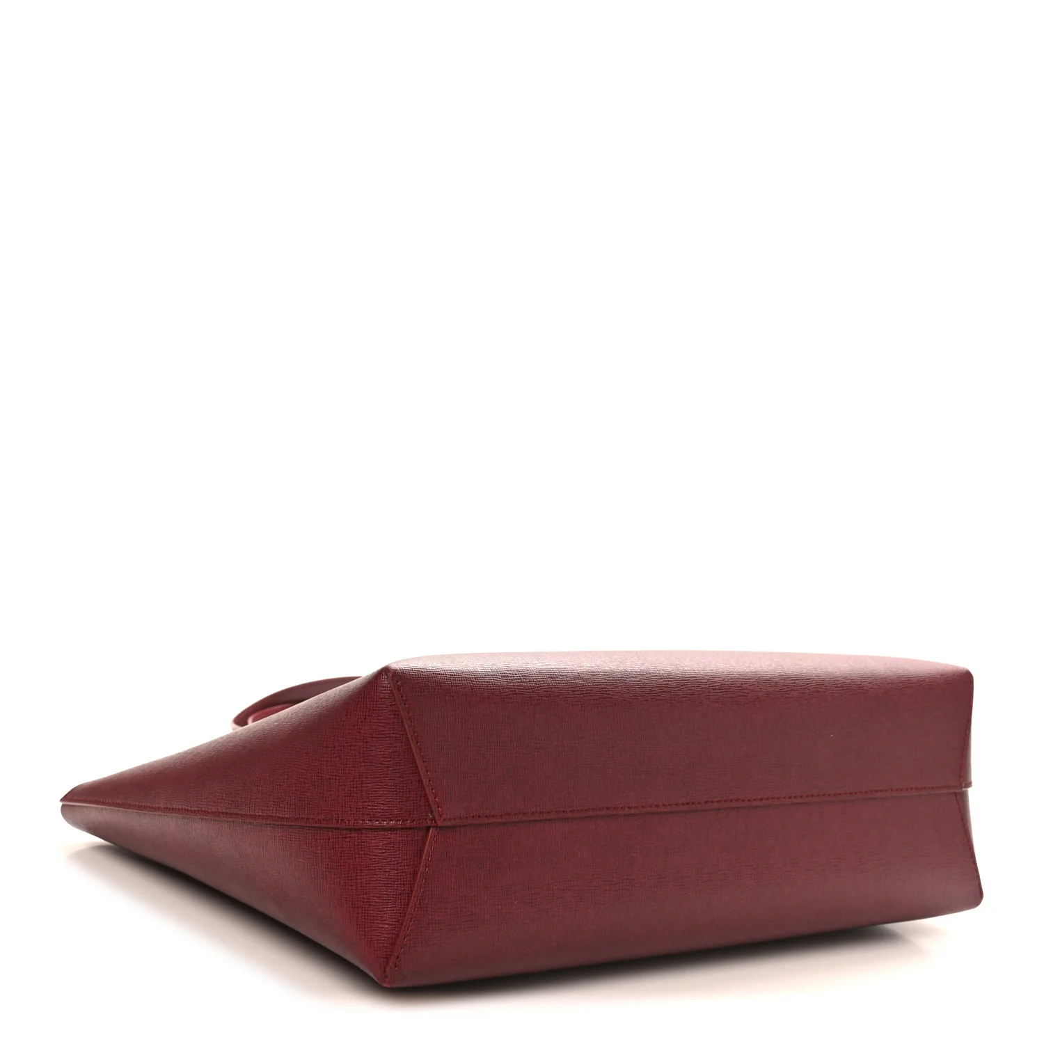 Saffiano Small Shopping Tote Claret - Image 4