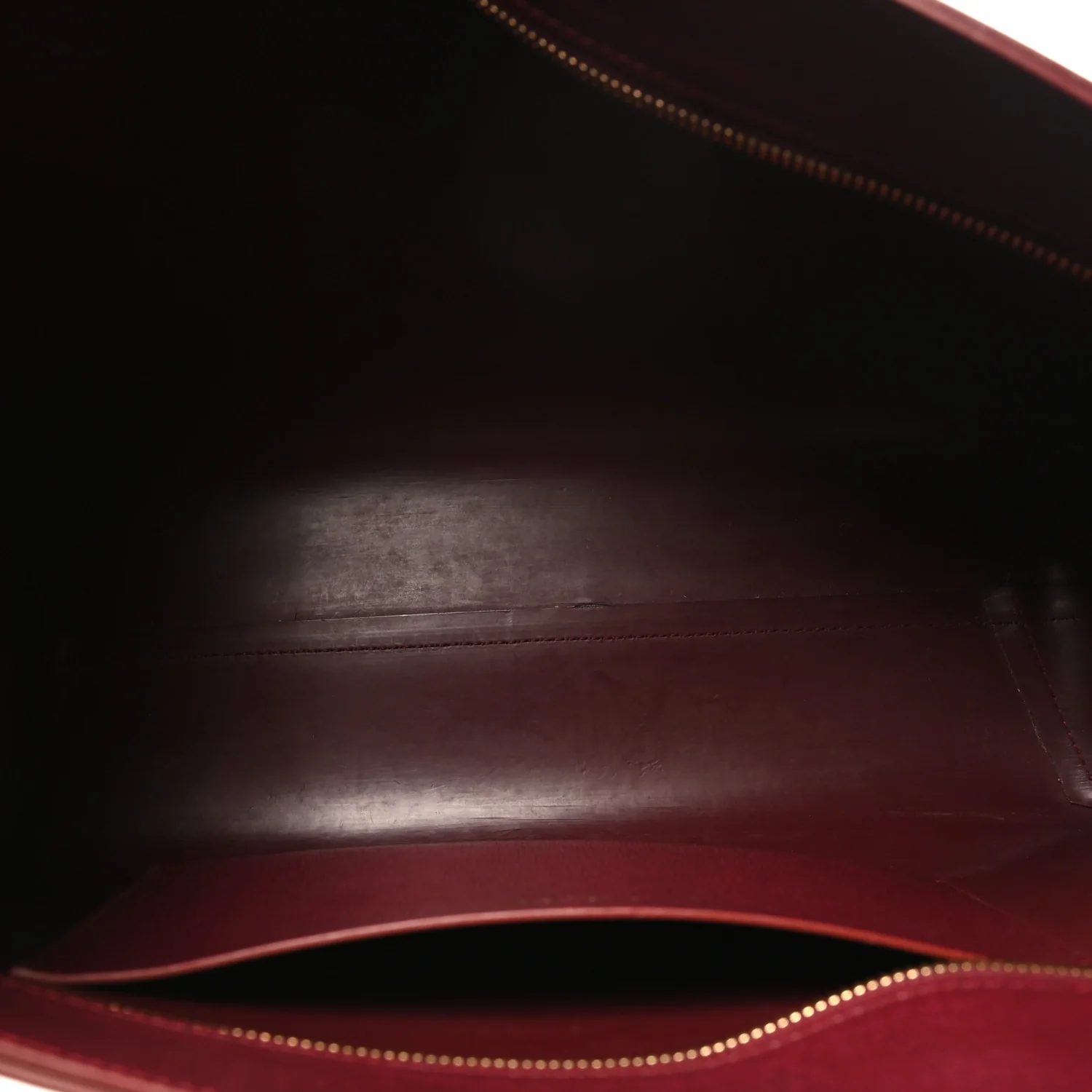 Saffiano Small Shopping Tote Claret - Image 5