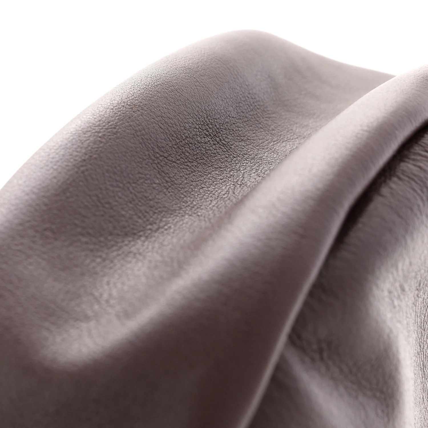 Soft Calfskin Moon Sling Bag Plum - Image 11