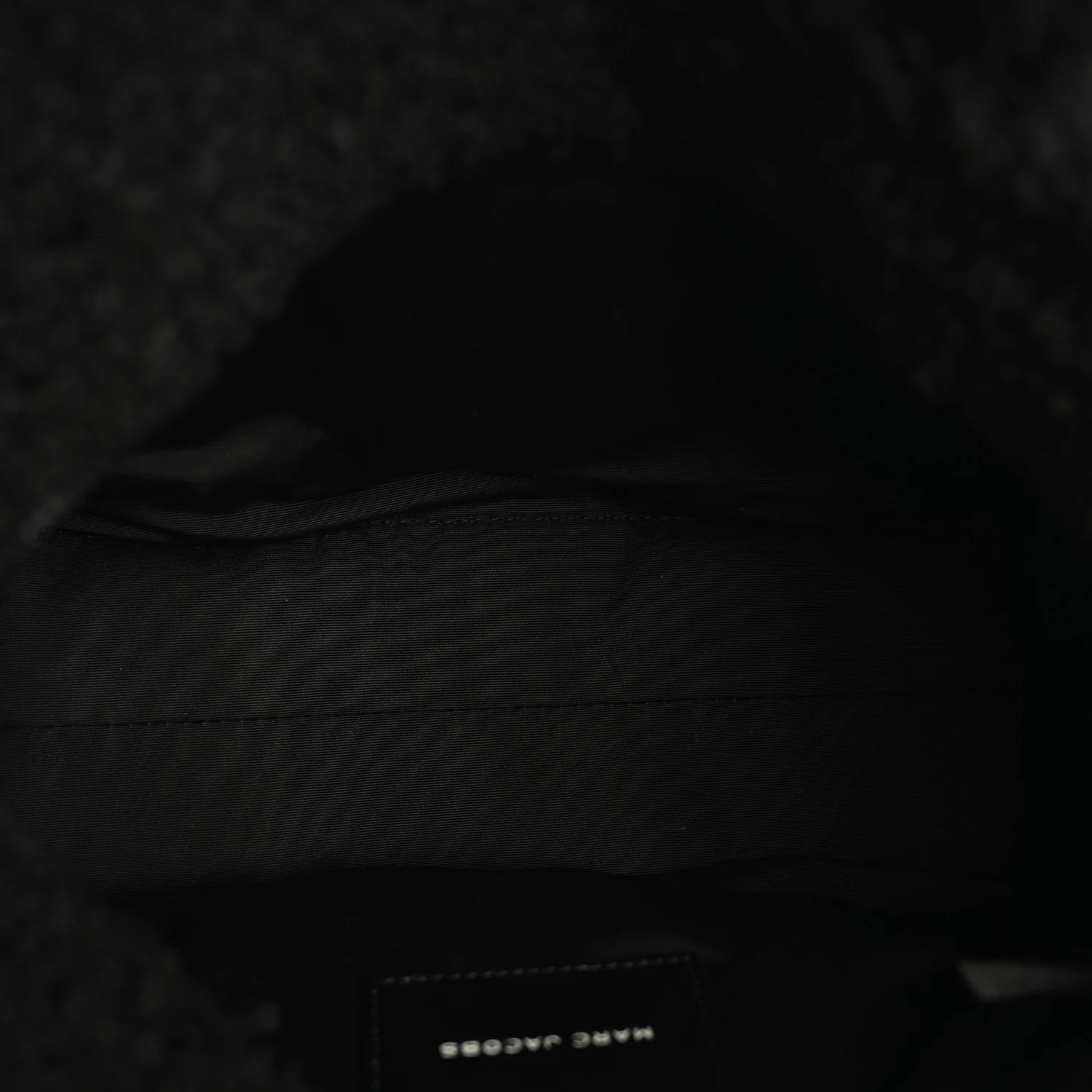 Polyester Cotton Medium The Teddy Traveler Tote Bag Black - Image 5