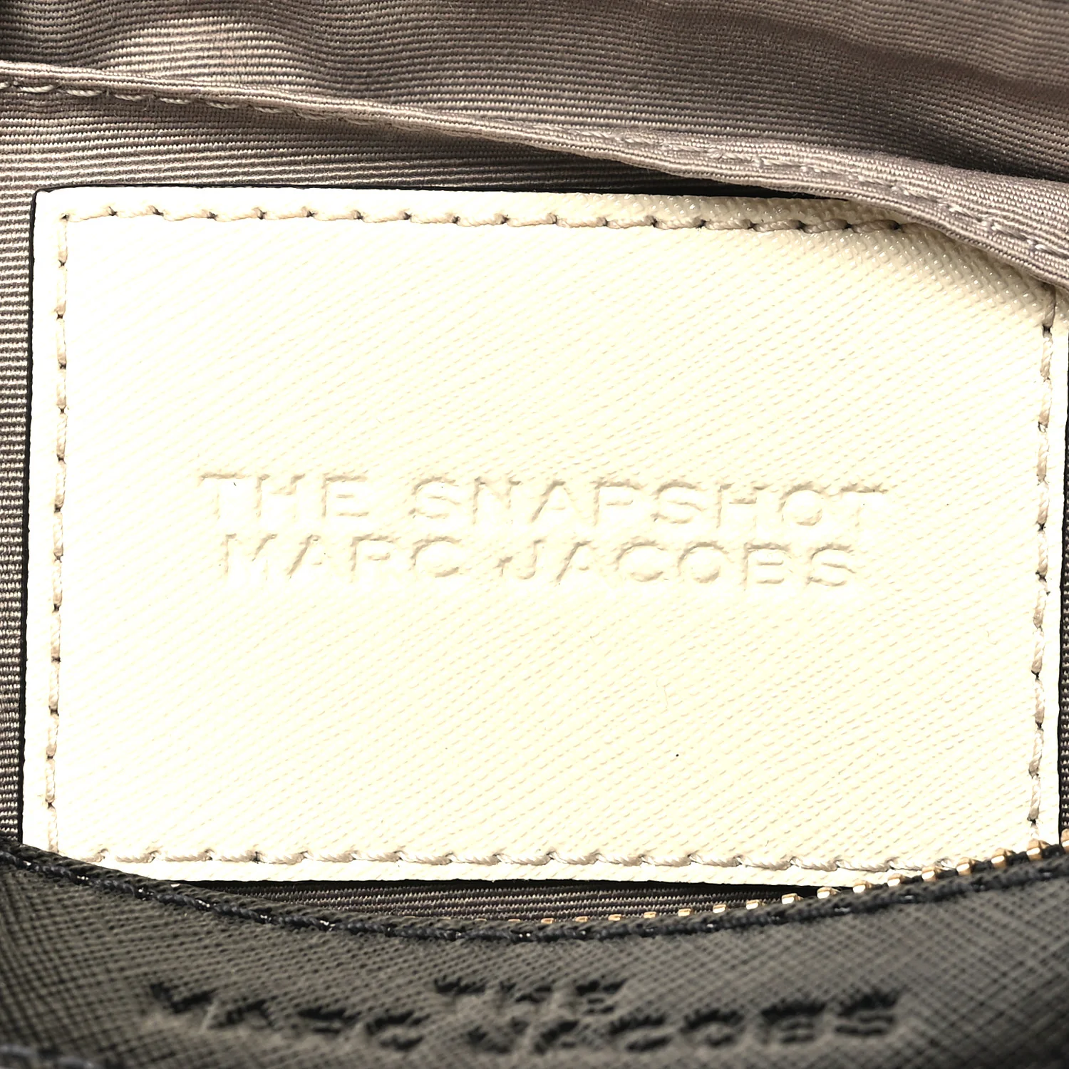 Saffiano Small Snapshot Camera Bag Cloud White Multicolor - Image 7