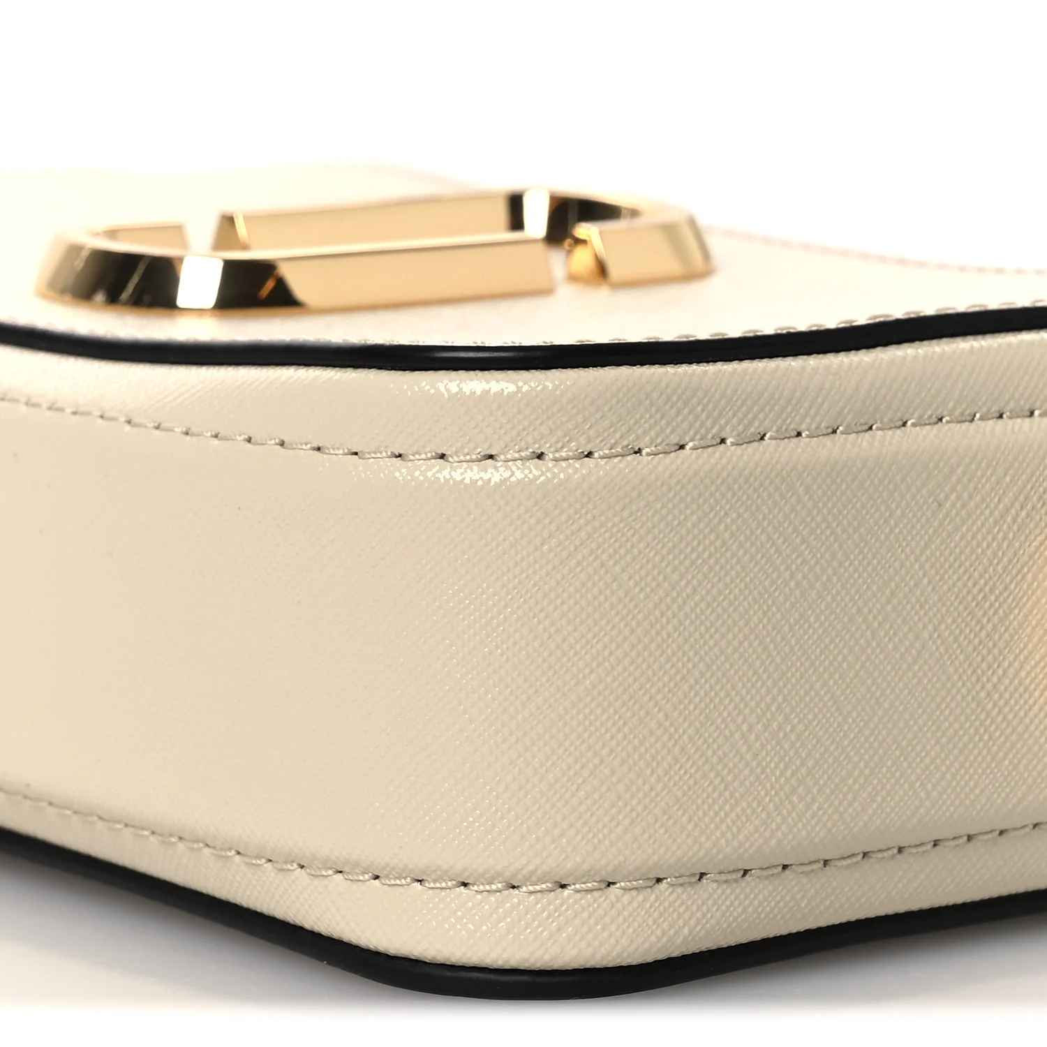 Saffiano Small Snapshot Camera Bag Cloud White Multicolor - Image 10