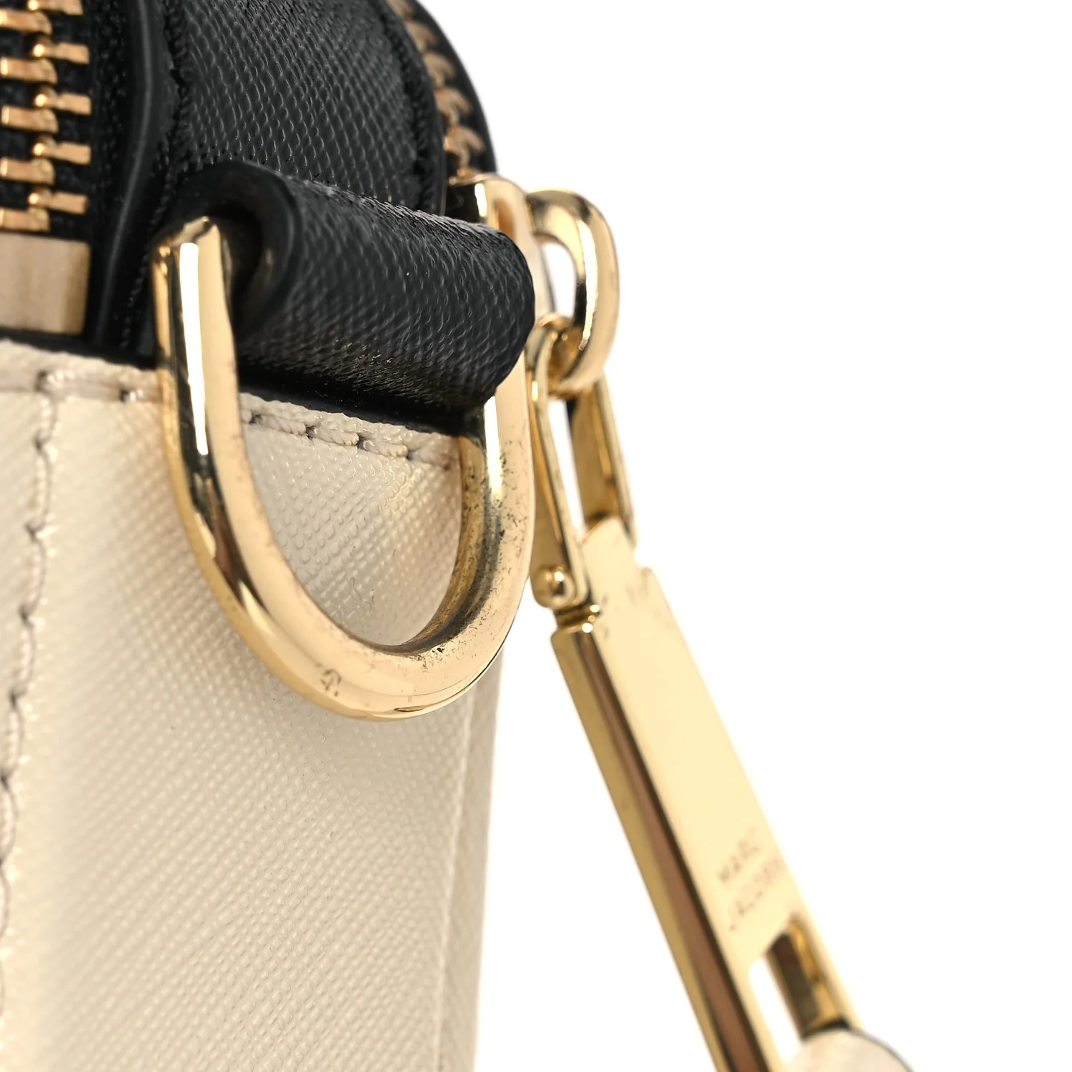 Saffiano Small Snapshot Camera Bag Cloud White Multicolor - Image 12