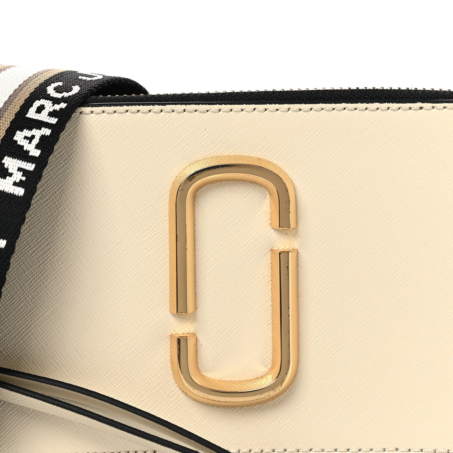 Saffiano Small Snapshot Camera Bag Cloud White Multicolor - Image 8