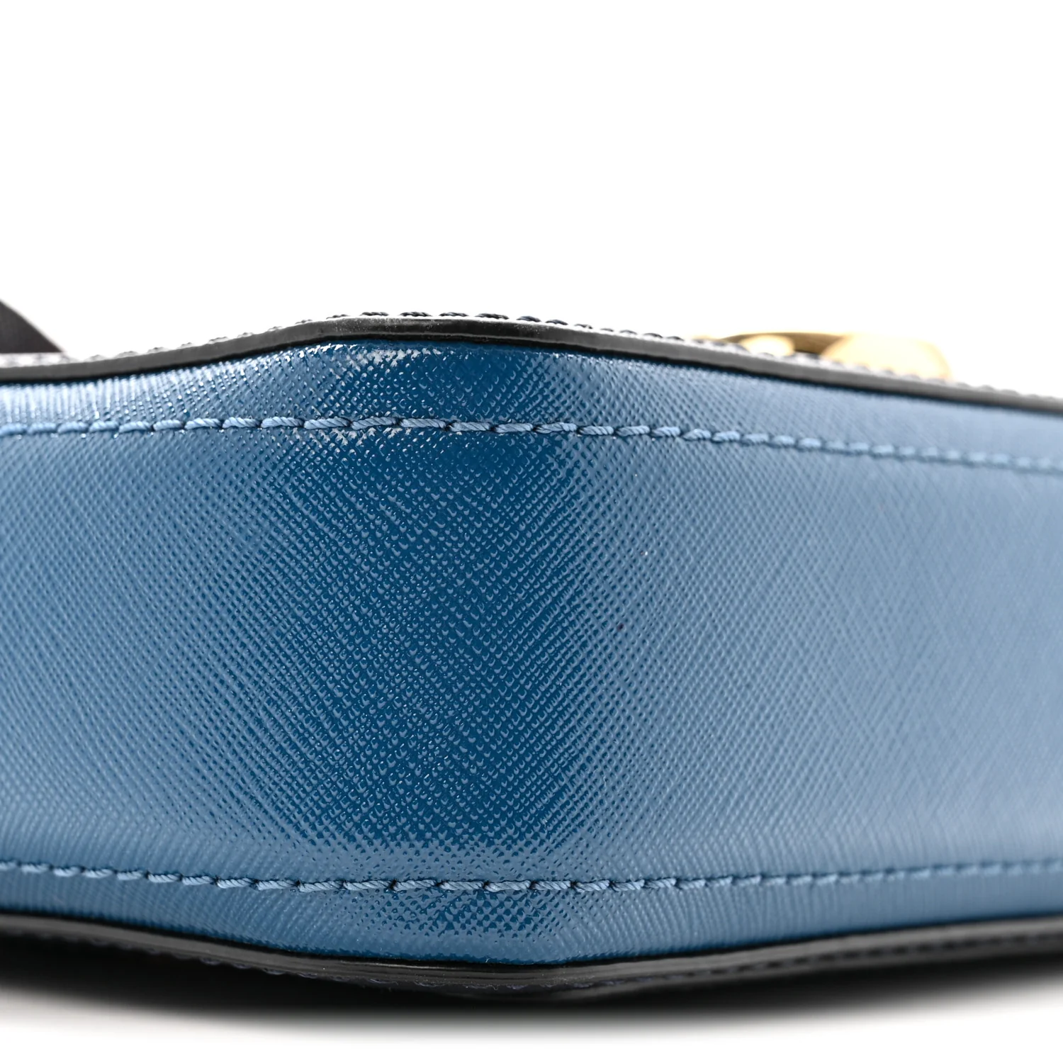 Saffiano Small Snapshot Camera Bag Navy Multicolor - Image 10