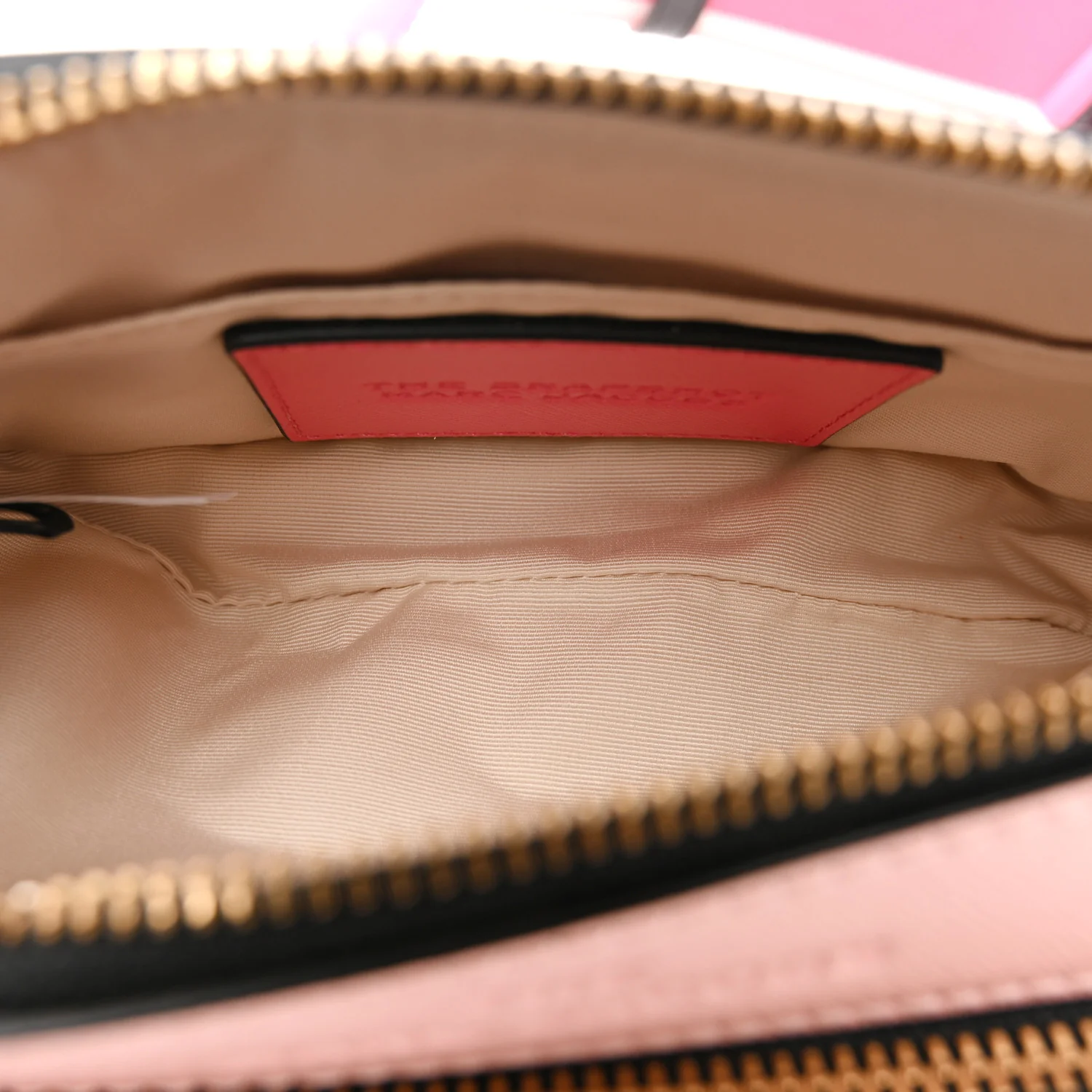Saffiano Small Snapshot Camera Bag Pink Multicolor - Image 5