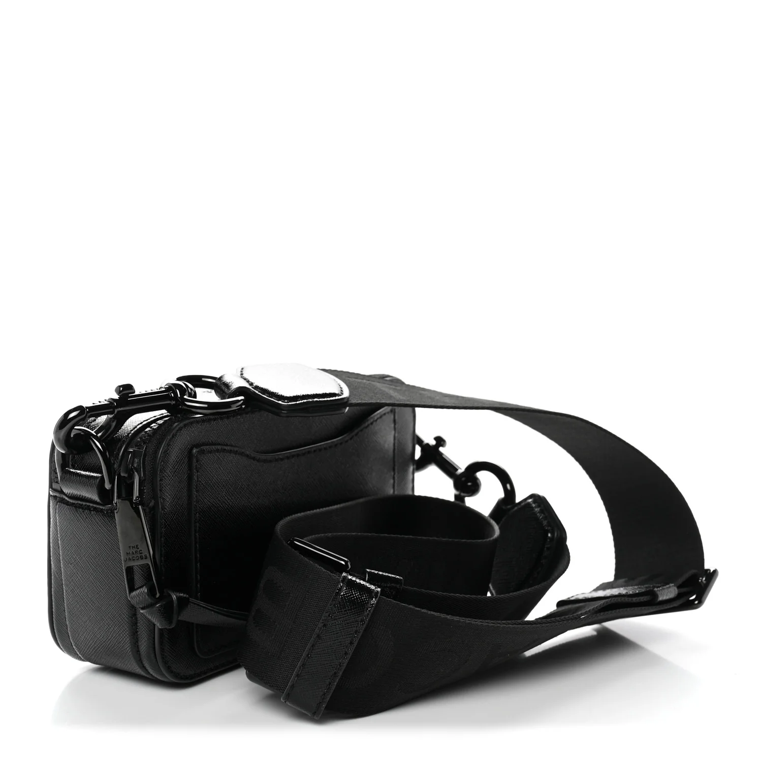Saffiano Snapshot Camera Bag Black - Image 3