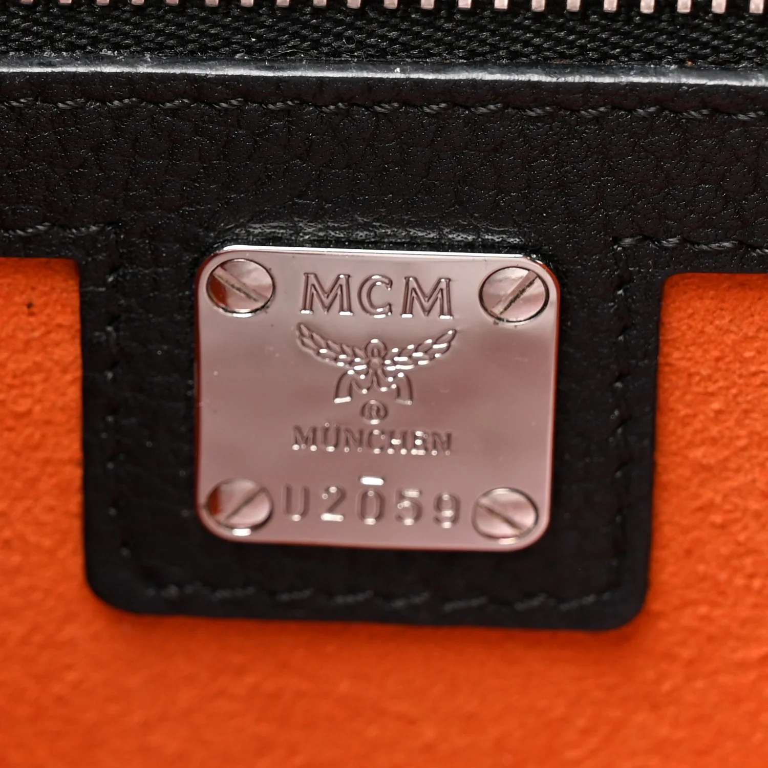 Calfskin Patricia Studded Crossbody Bag Black - Image 6