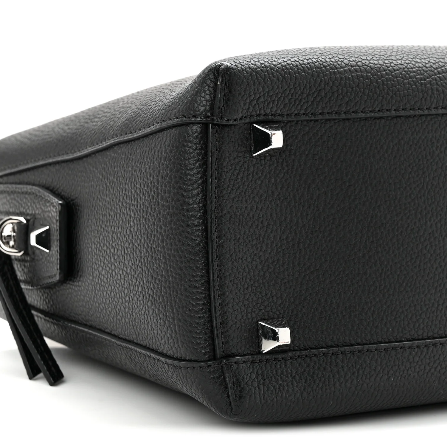 Grained Calfskin Medium Ella Boston Black - Image 8