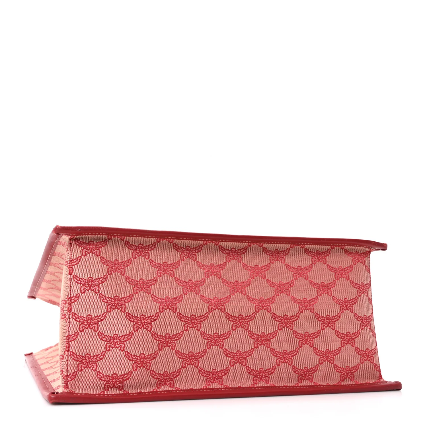 Lauretos Nappa Medium Himmel Shopper Tote Red - Image 4