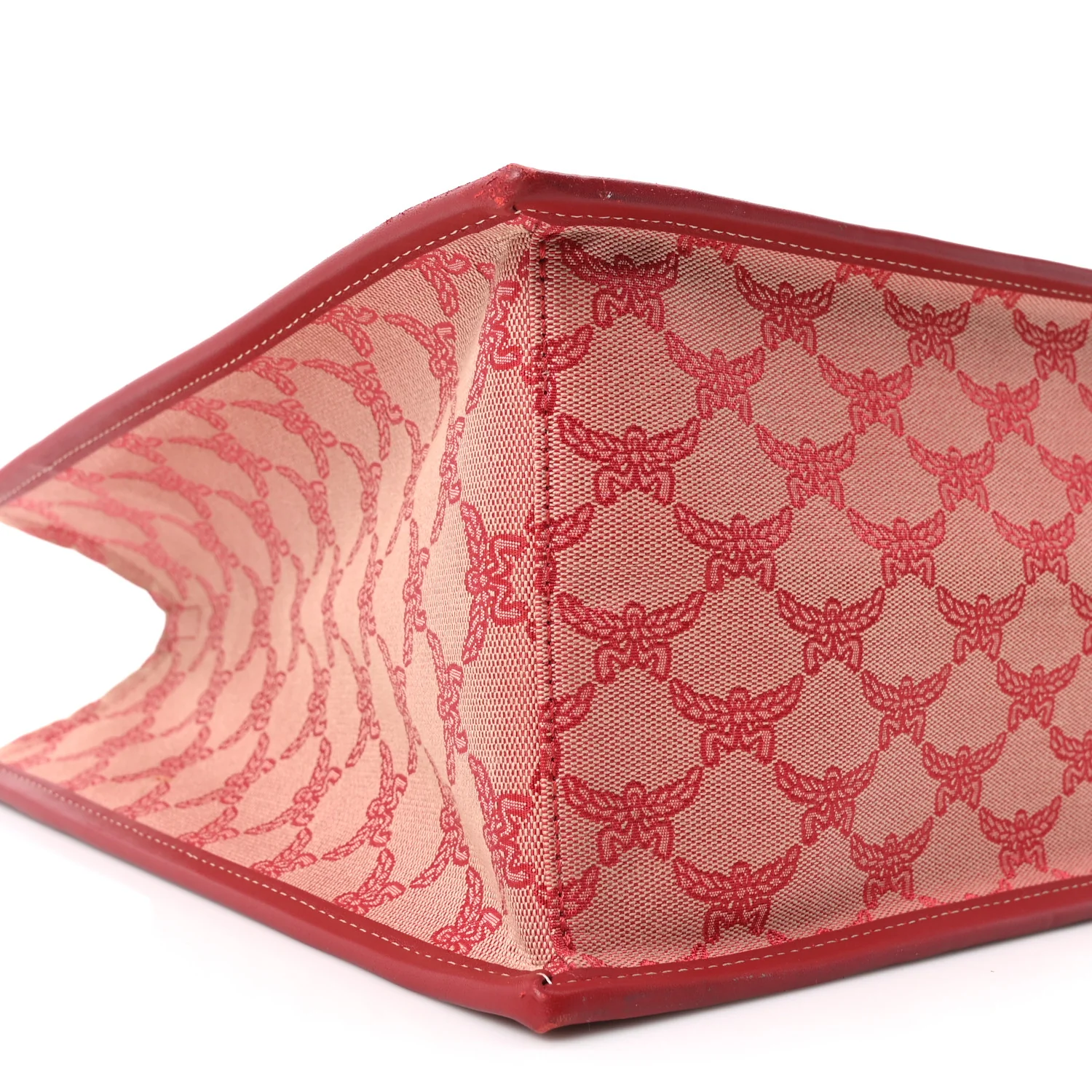 Lauretos Nappa Medium Himmel Shopper Tote Red - Image 8