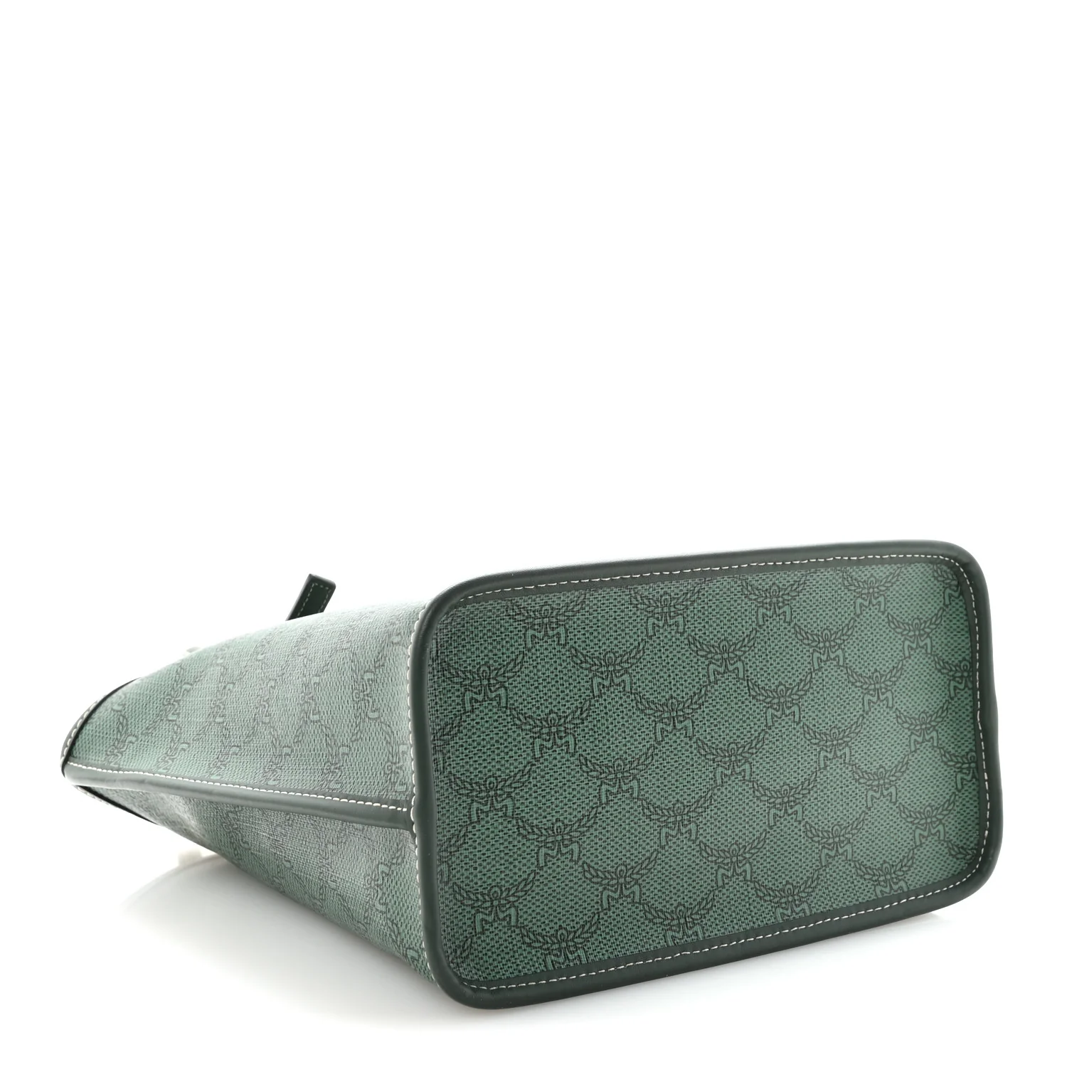 Lauretos Nappa MIni Himmel Shopper Tote Forest Green - Image 4