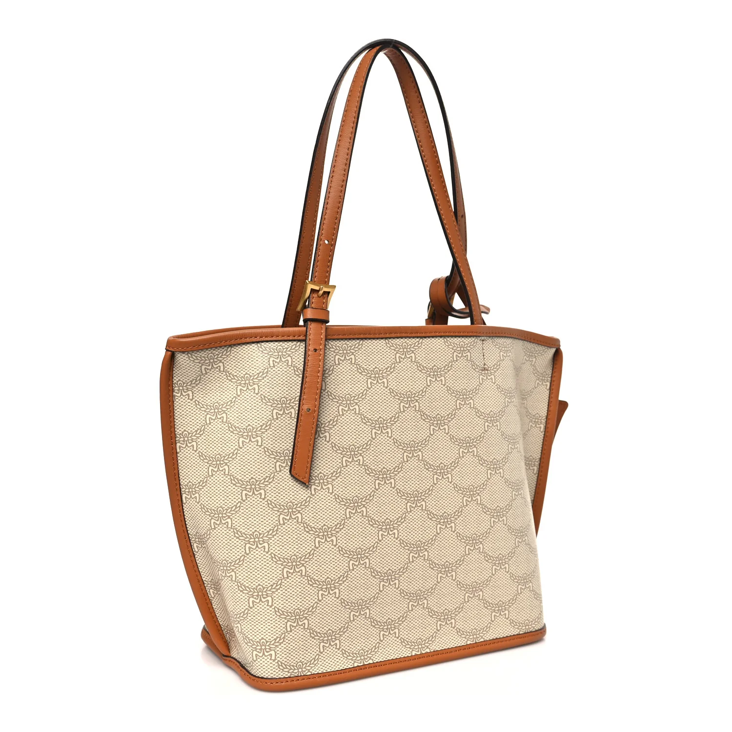 Lauretos Nappa Mini Himmel Shopper Tote Oatmeal - Image 3