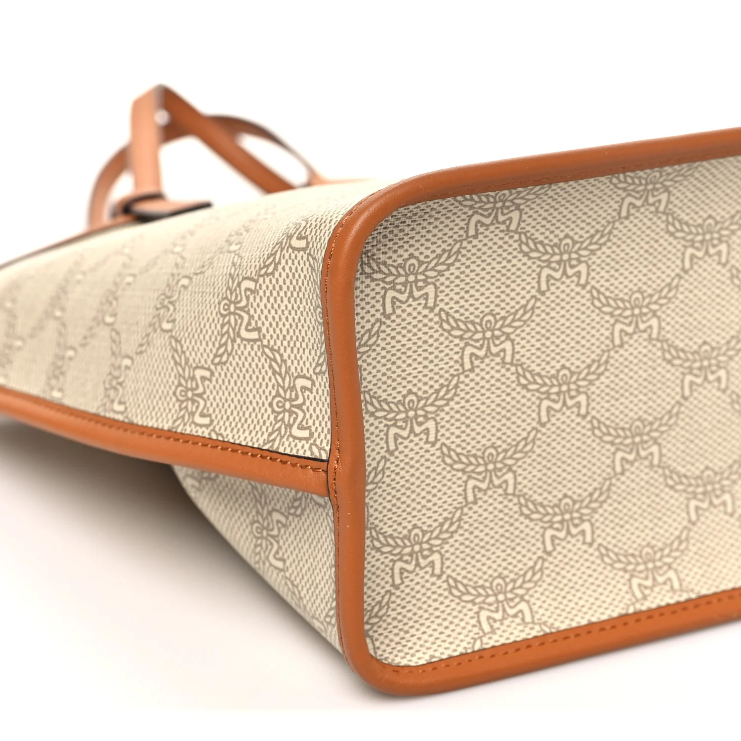 Lauretos Nappa Mini Himmel Shopper Tote Oatmeal - Image 8