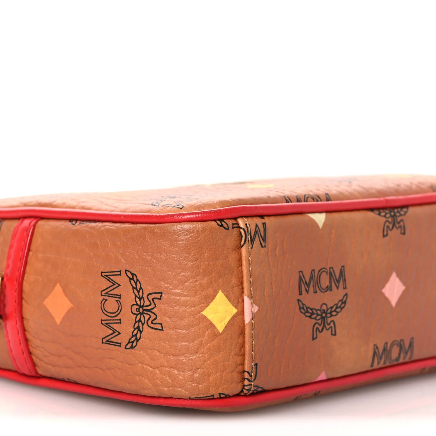 Skyoptic Visetos Spectrum Diamond Camera Bag Cognac Red - Image 8