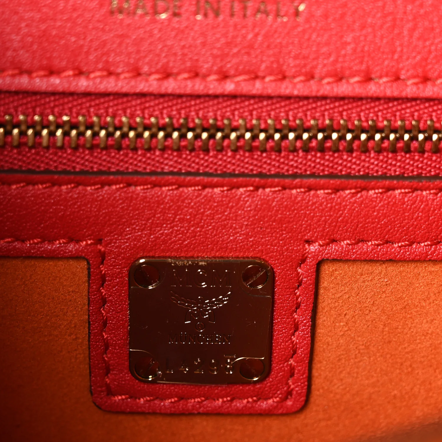 Suede Calf Hair Visetos Patricia Crossbody Bag Cognac Multicolor - Image 5