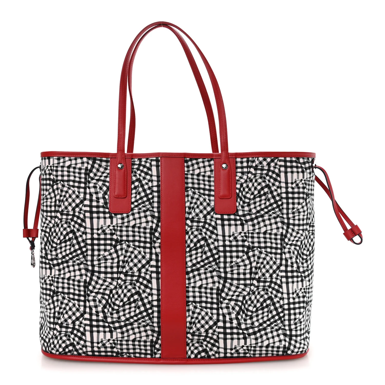 Visetos Large Liz Reversible Shopper Tote Candy Red - Image 3