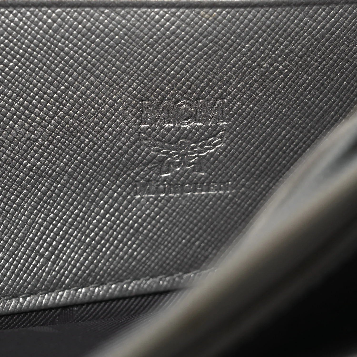 Visetos Large Zip Around Wallet Black - Image 6