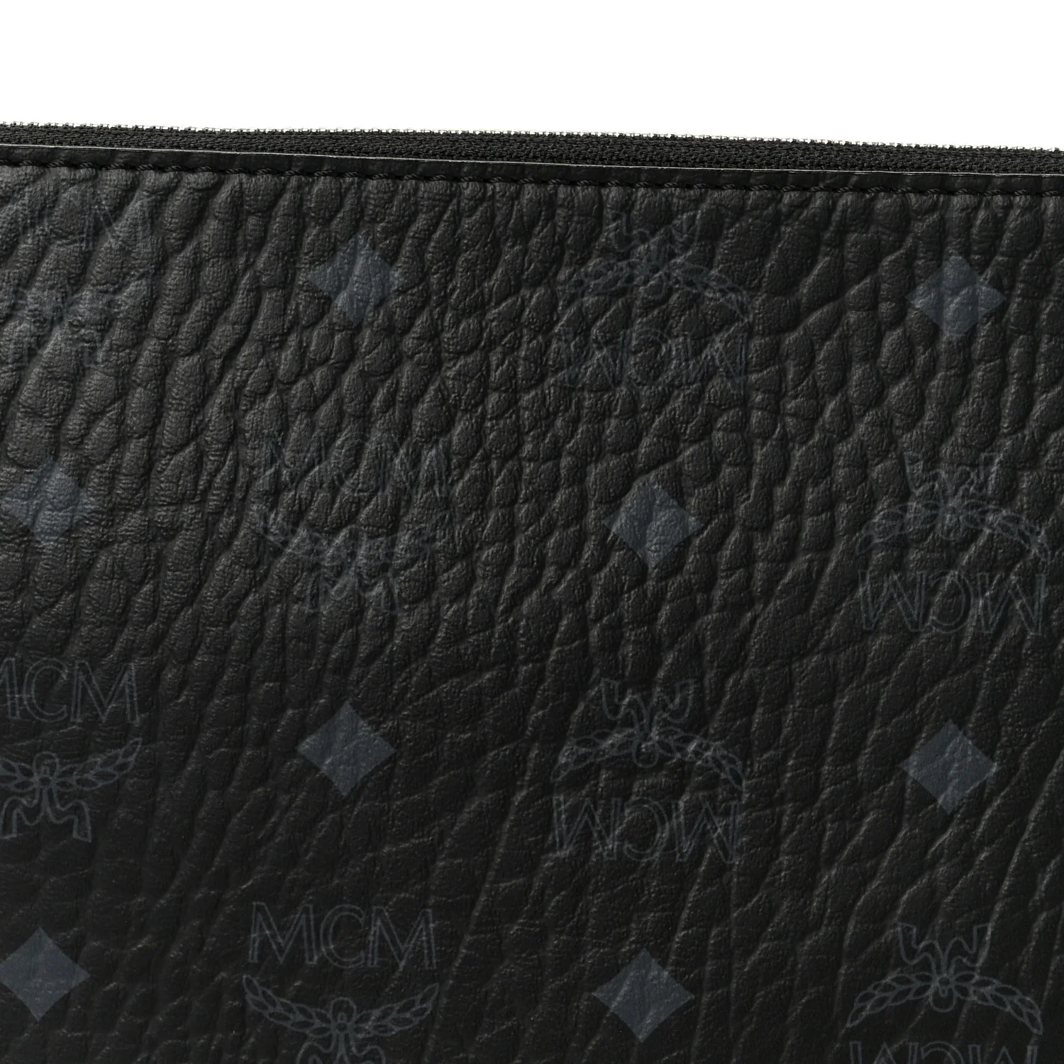 Visetos Medium Crossbody Pouch Black - Image 9