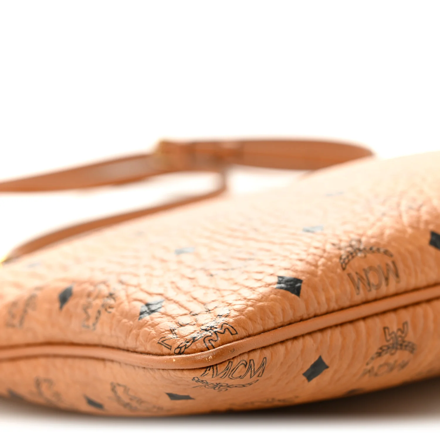 Visetos Medium Crossbody Pouch Cognac - Image 9