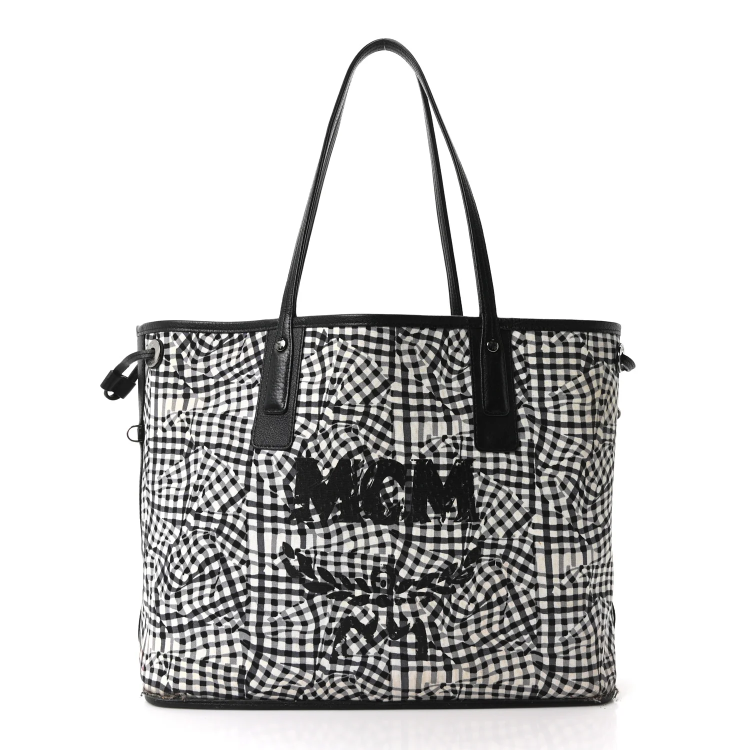 Visetos Medium Liz Reversible Shopper Tote Black - Image 2