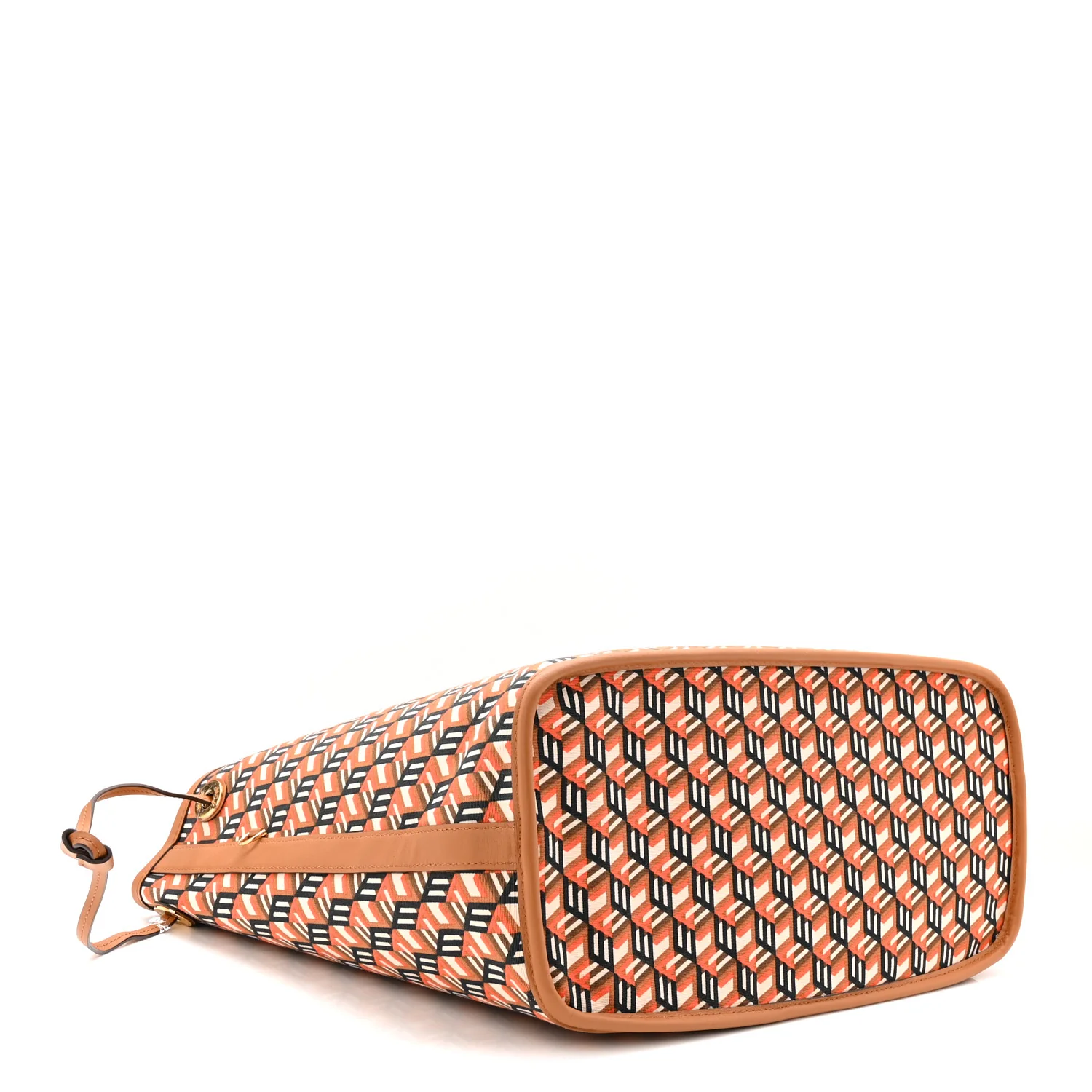 Visetos Medium Liz Shopper Tote Cognac - Image 7