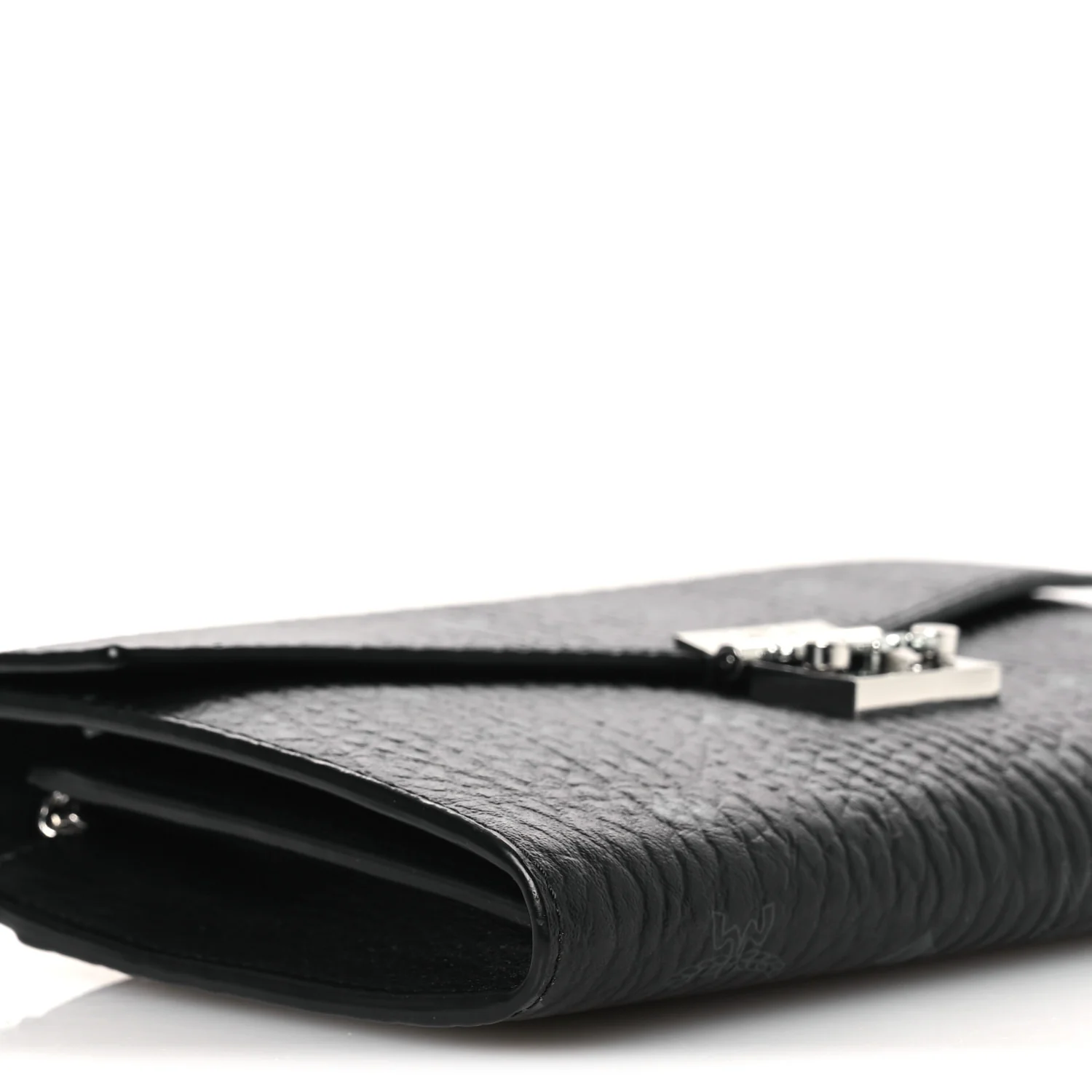 Visetos Medium Patricia Wallet On Chain Black - Image 9