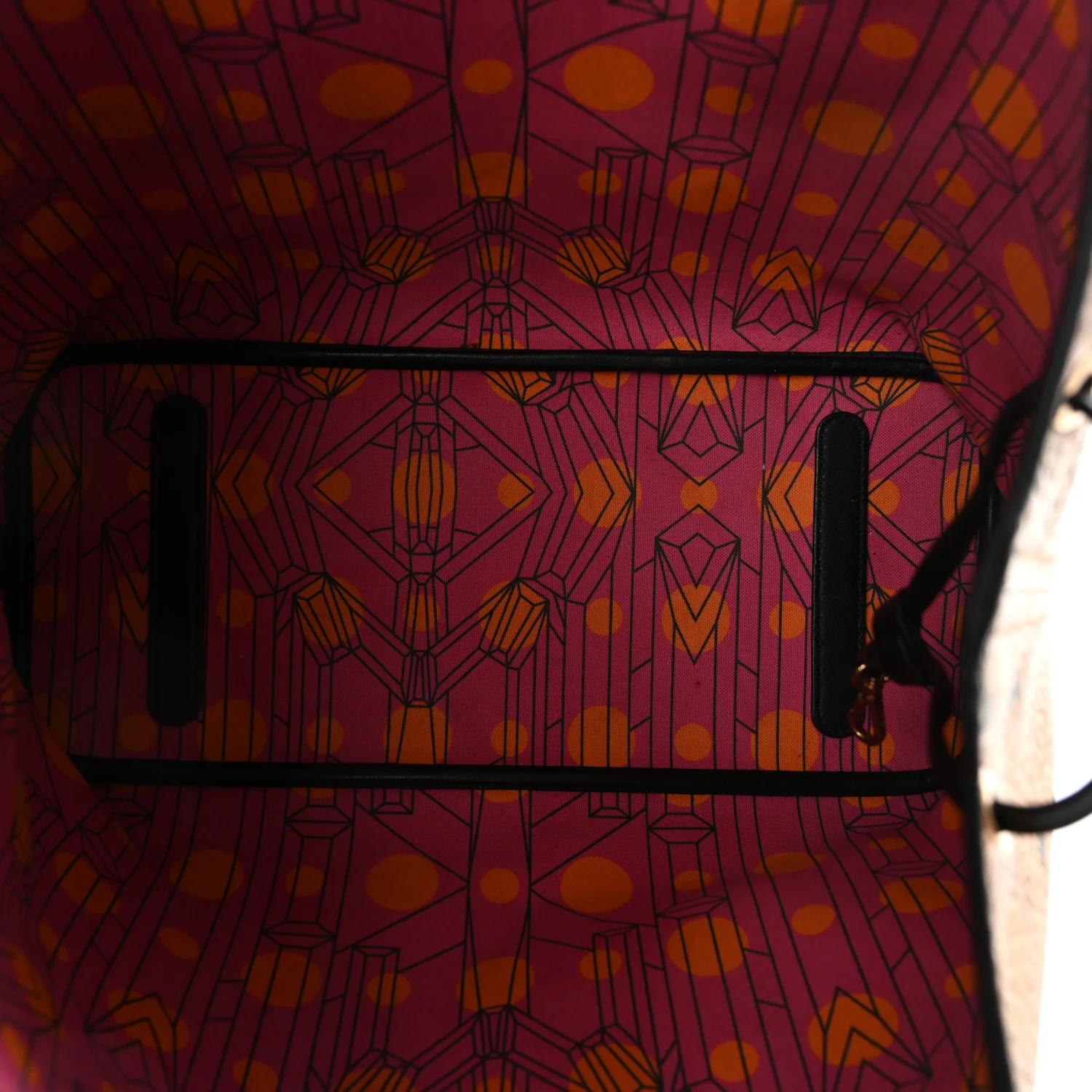 Visetos Medium Project Reversible Shopper Tote Cognac - Image 6