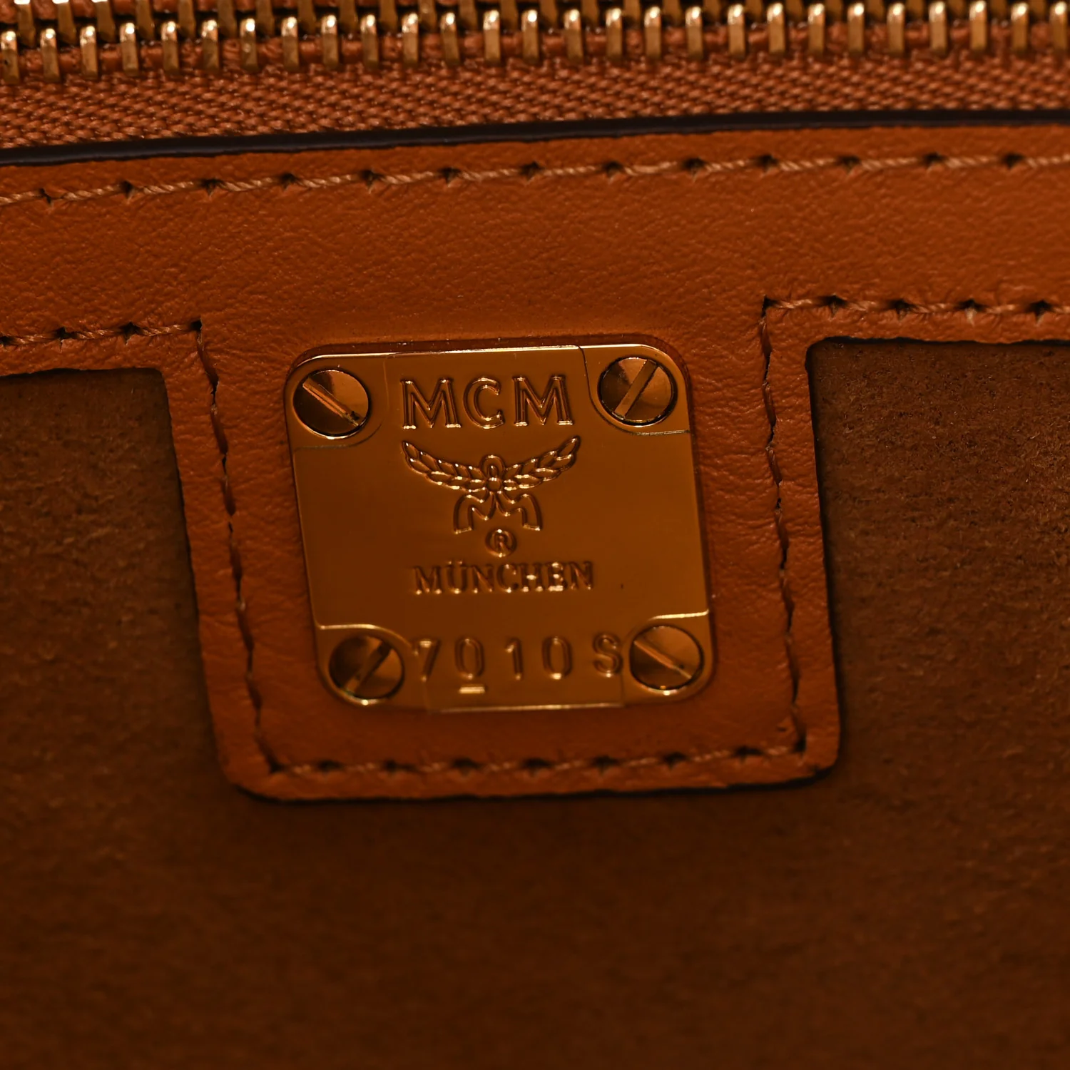 Visetos X-Large Munchen Tote Cognac - Image 6