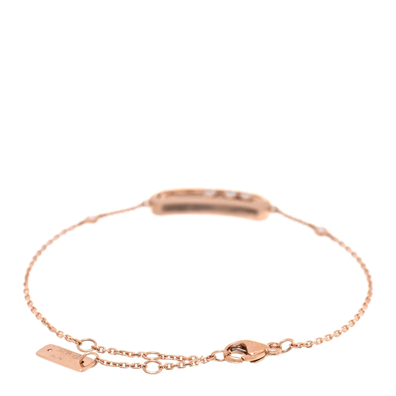 18K Rose Gold Diamond Baby Move Bracelet - Image 2
