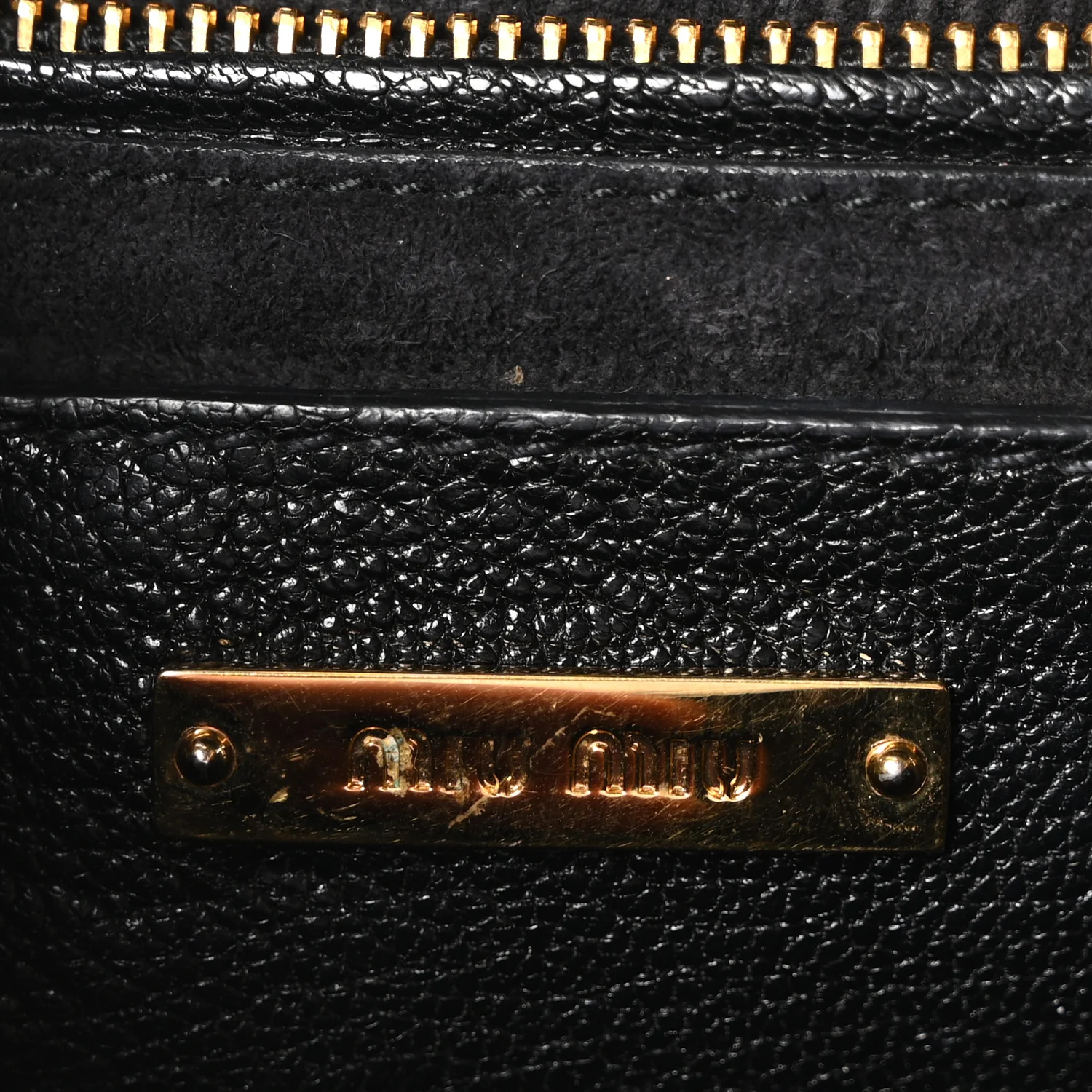 Goatskin Madras Crossbody Bag Black - Image 5