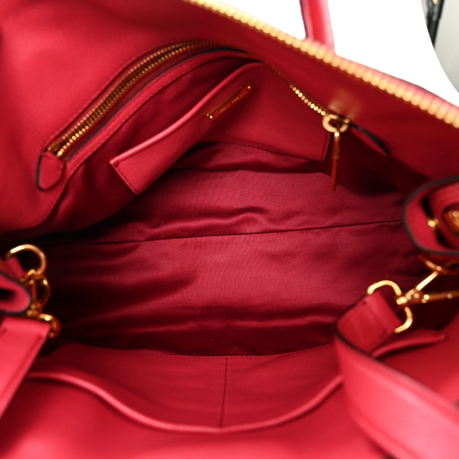 Goatskin Madras Top Handle Bag Fragola - Image 5