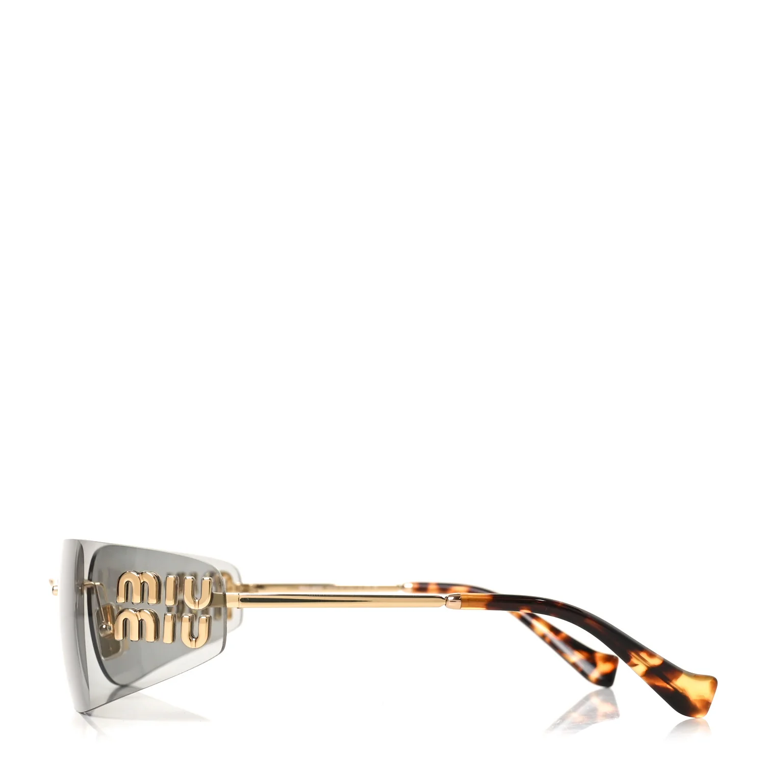 Metal Aube Sunglasses SMUA51 Gold Light Grey - Image 3