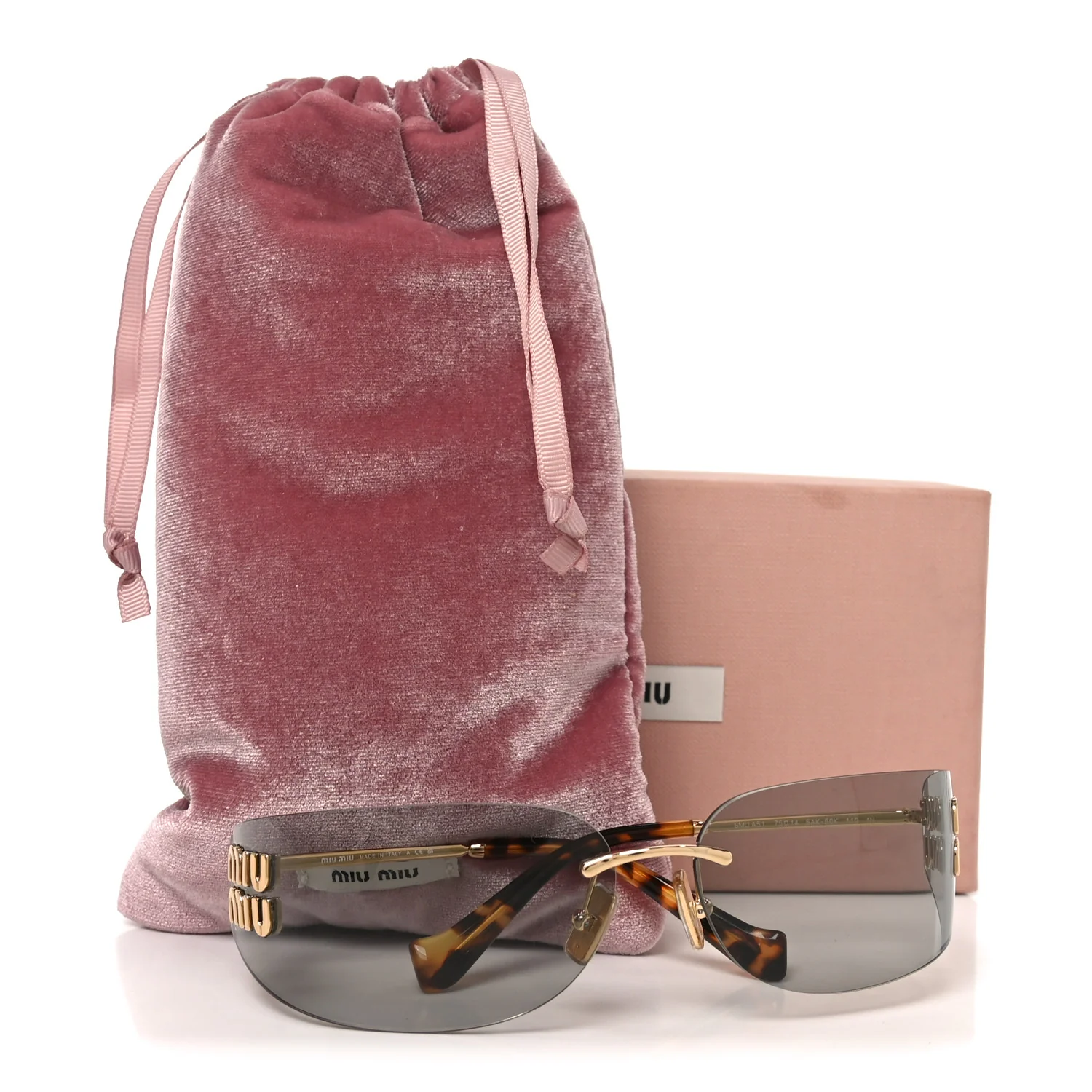 Metal Aube Sunglasses SMUA51 Gold Light Grey - Image 6