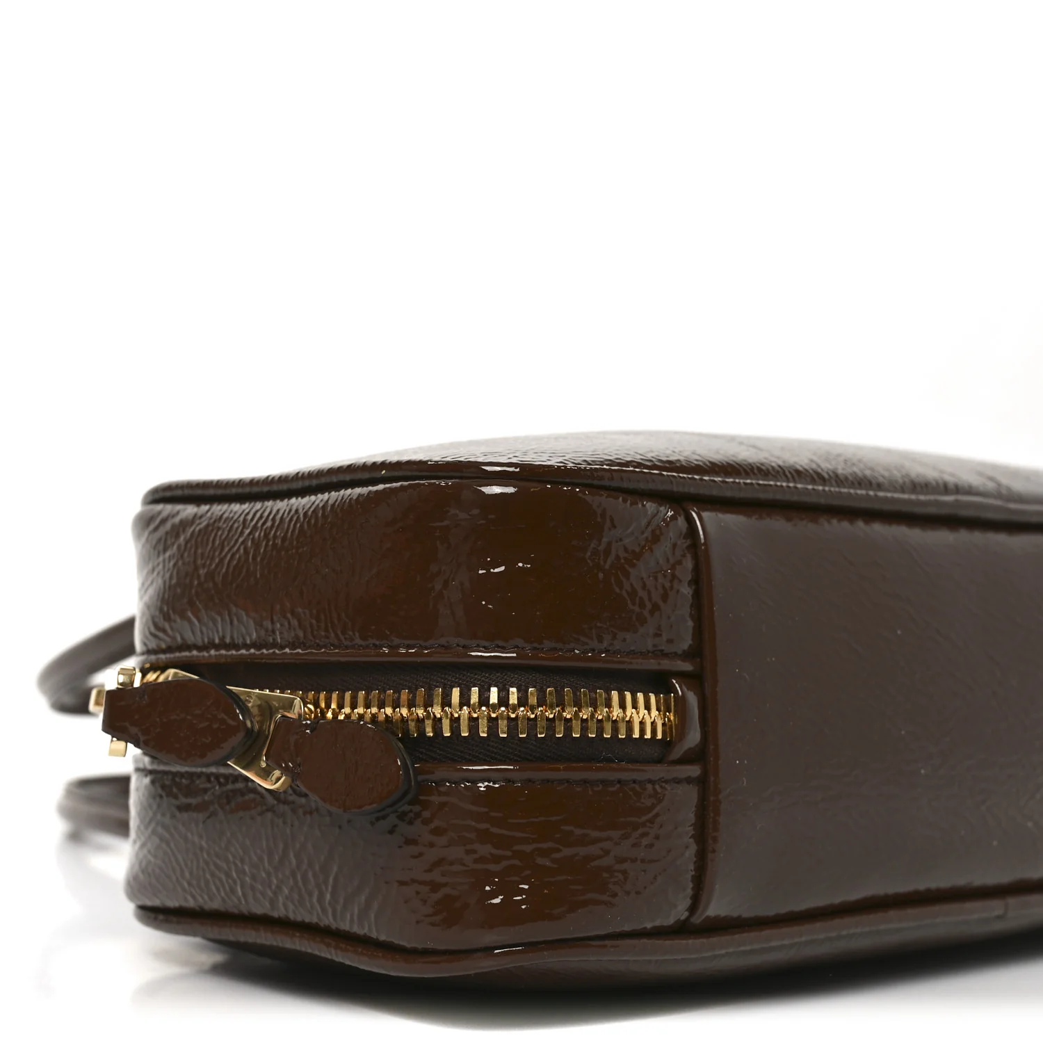 Naplak Patent Small Beau Top Handle Bag Palissandro - Image 8