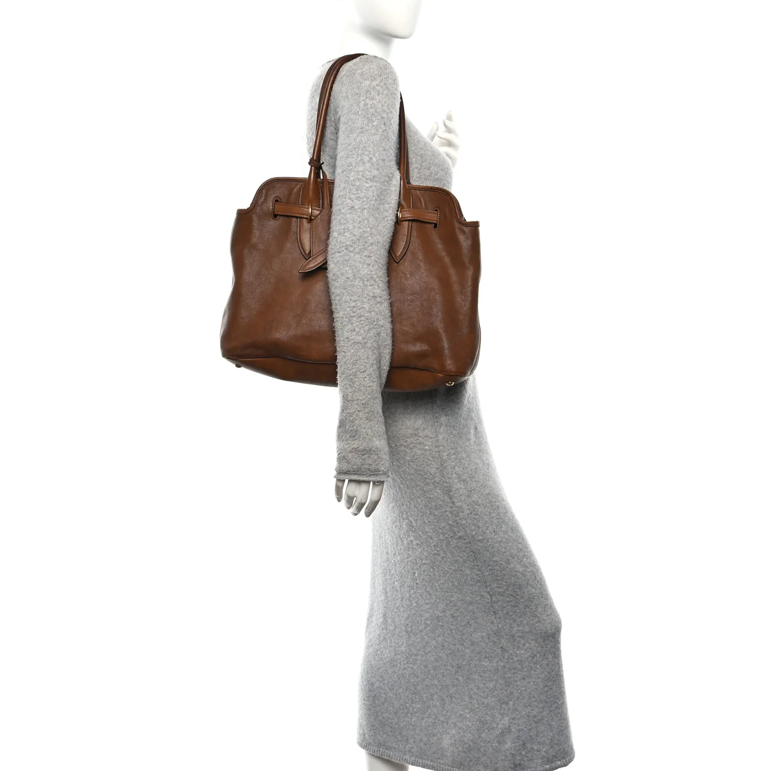 Nappa Aviator Medium Aventure Bag Rovere - Image 2