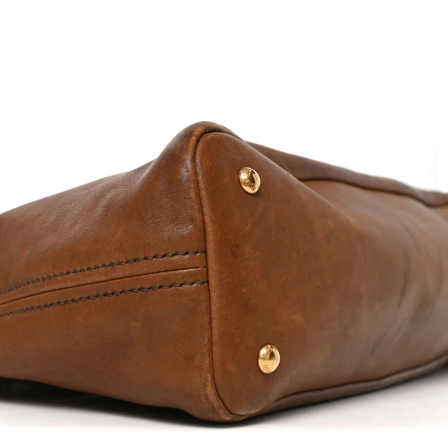 Nappa Aviator Medium Aventure Bag Rovere - Image 9
