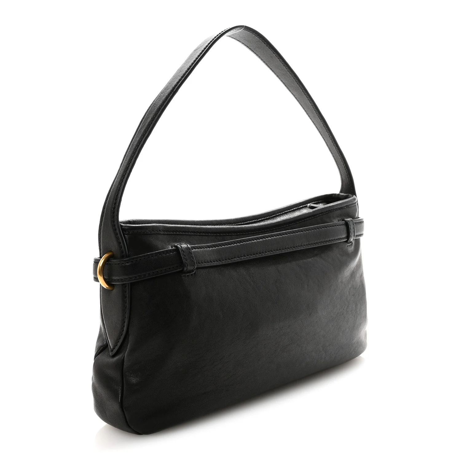 Nappa Aviator Regular Aventure Shoulder Bag Black - Image 3